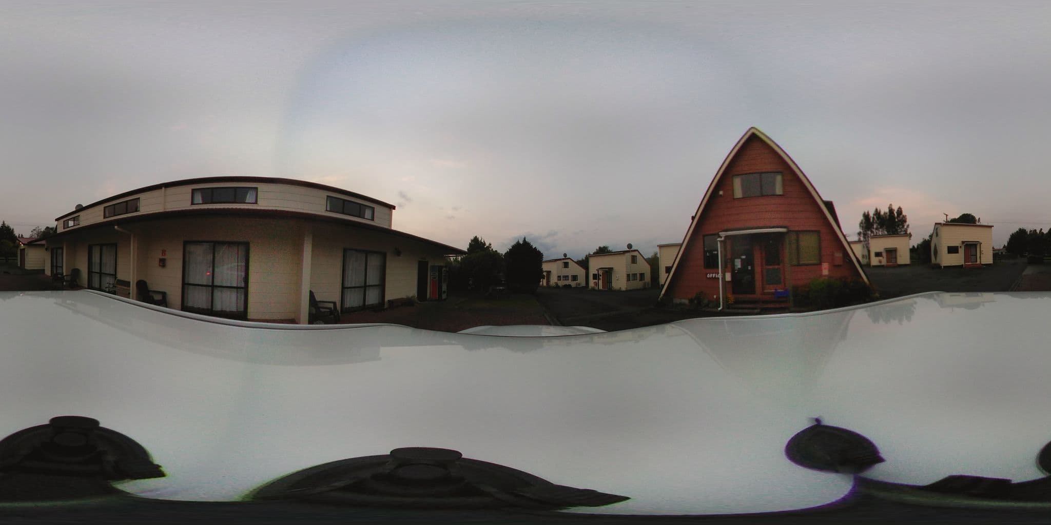 Street view near Ossie's Chalets, Ohakune — © aharvey (CC BY-SA · Mapillary)