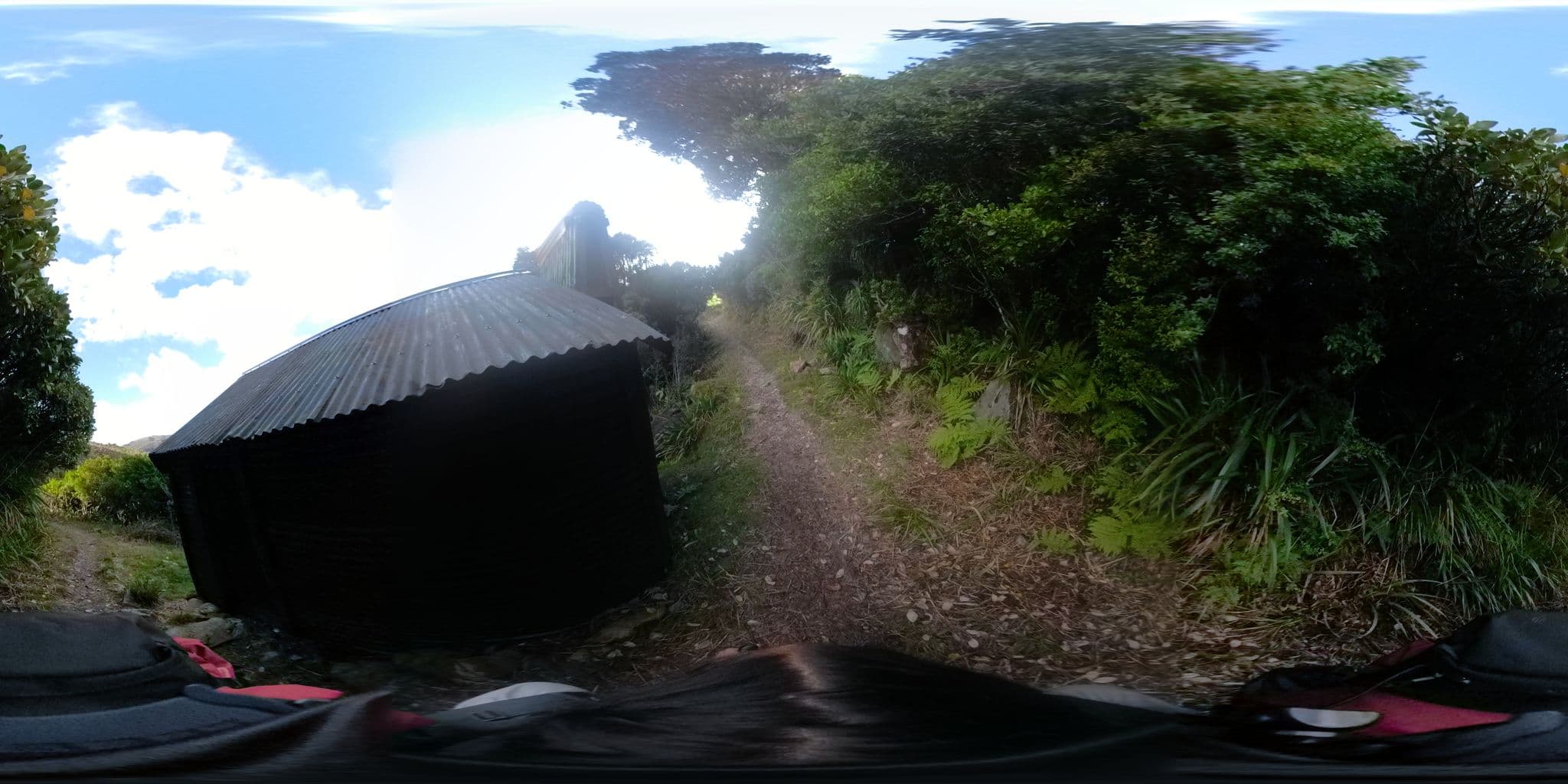Street view near Croesus Top Hut, Runanga — © spectrestudios (CC BY-SA · Mapillary)