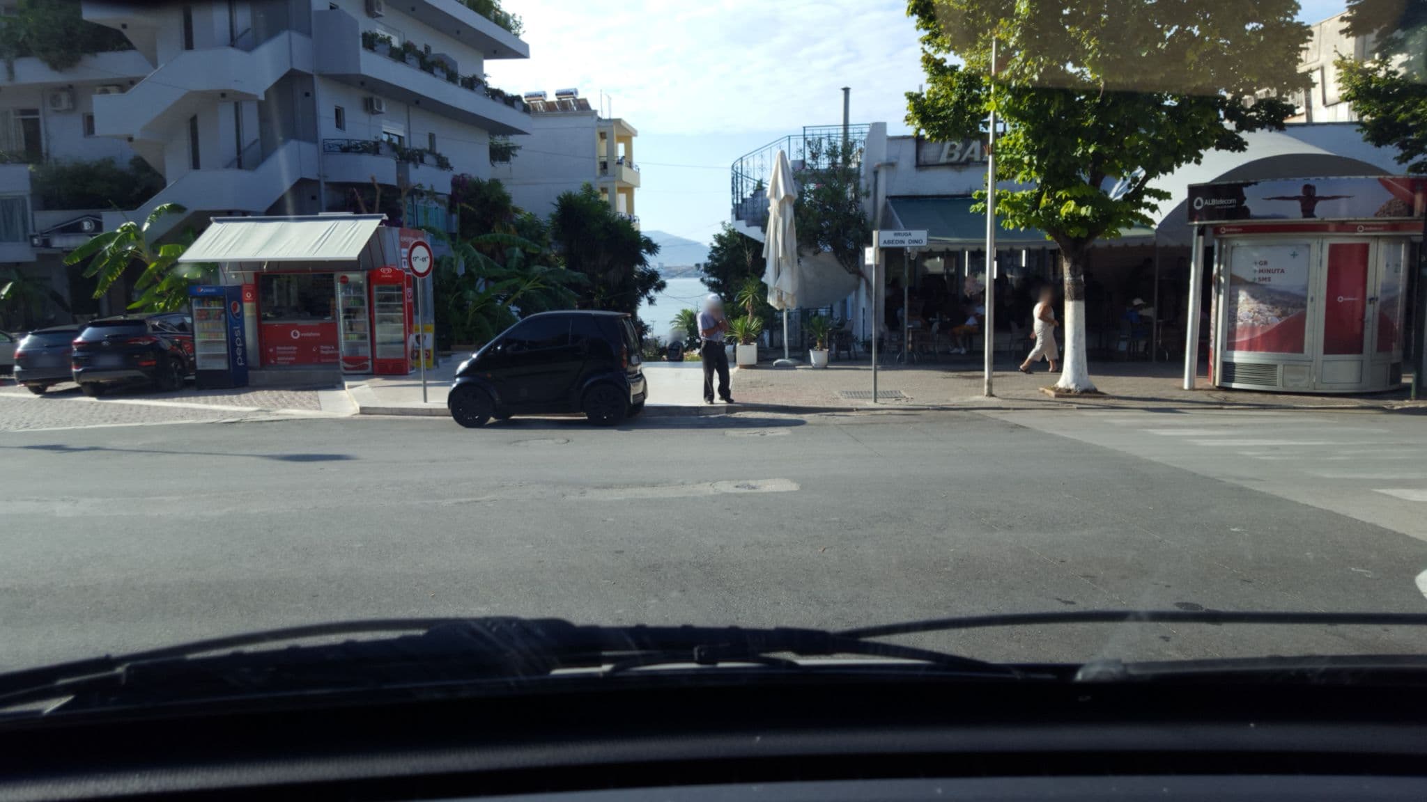 Street view near Illyrian Boutique, Sarandë — © denisju_osm (CC BY-SA · Mapillary)