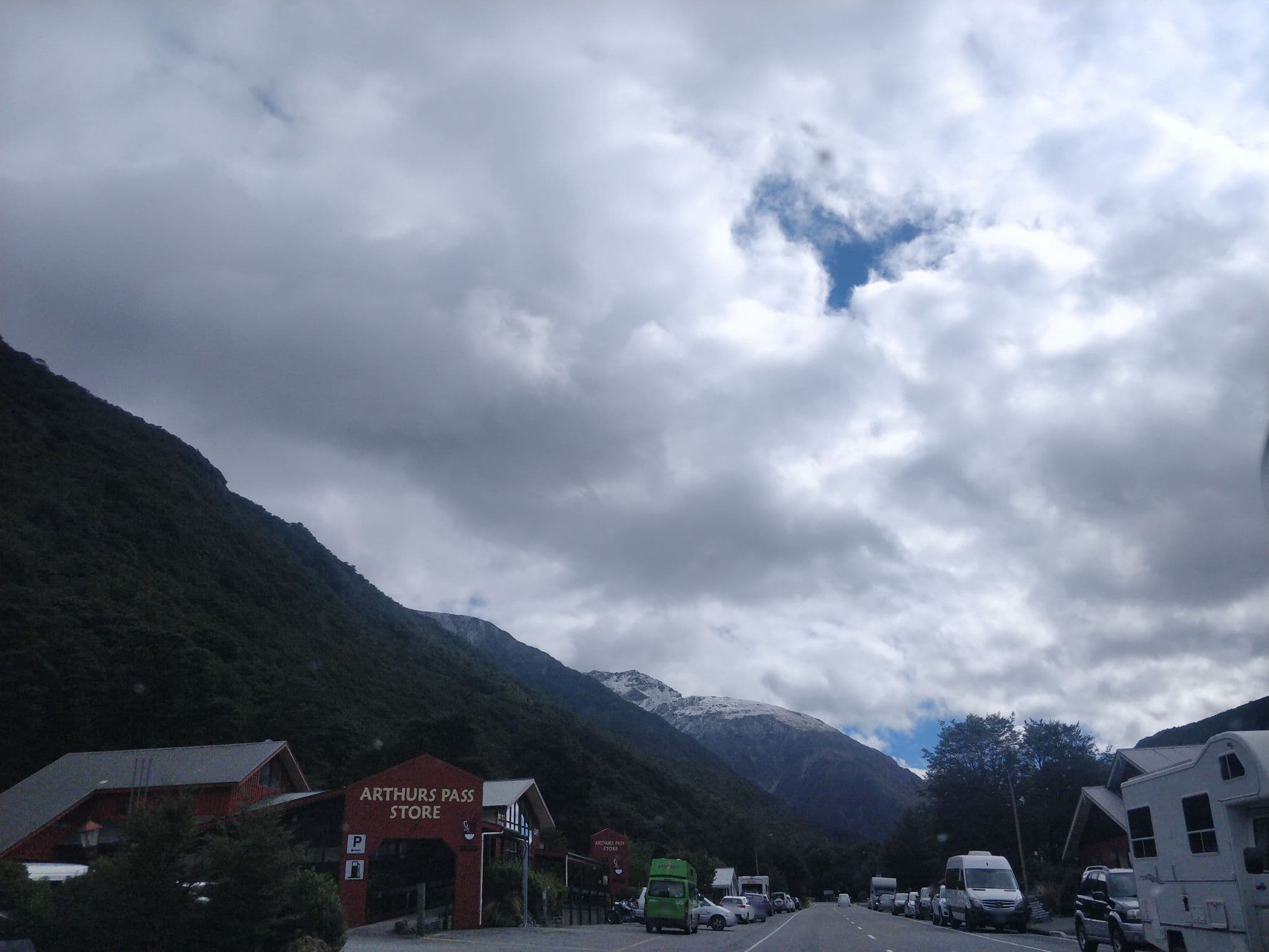 Street view near Arthur's Pass Motel, Karoro — © nw124 (CC BY-SA · Mapillary)