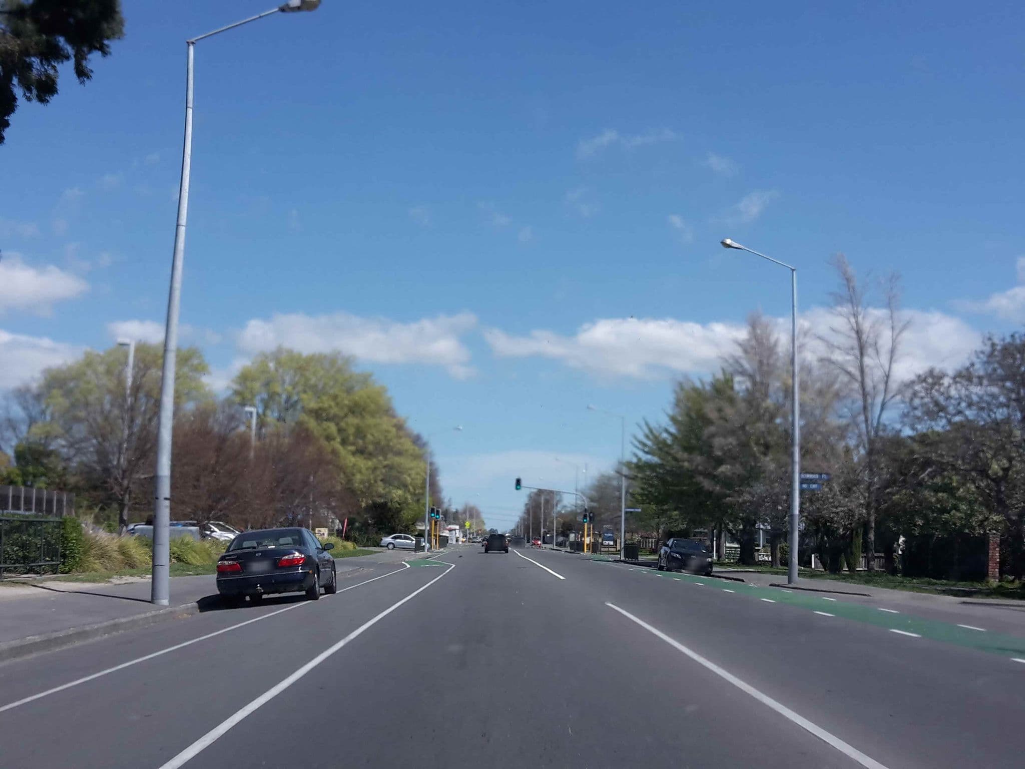 Street view near Amalfi Riccarton Motor Lodge, Sockburn — © hoodlum (CC BY-SA · Mapillary)