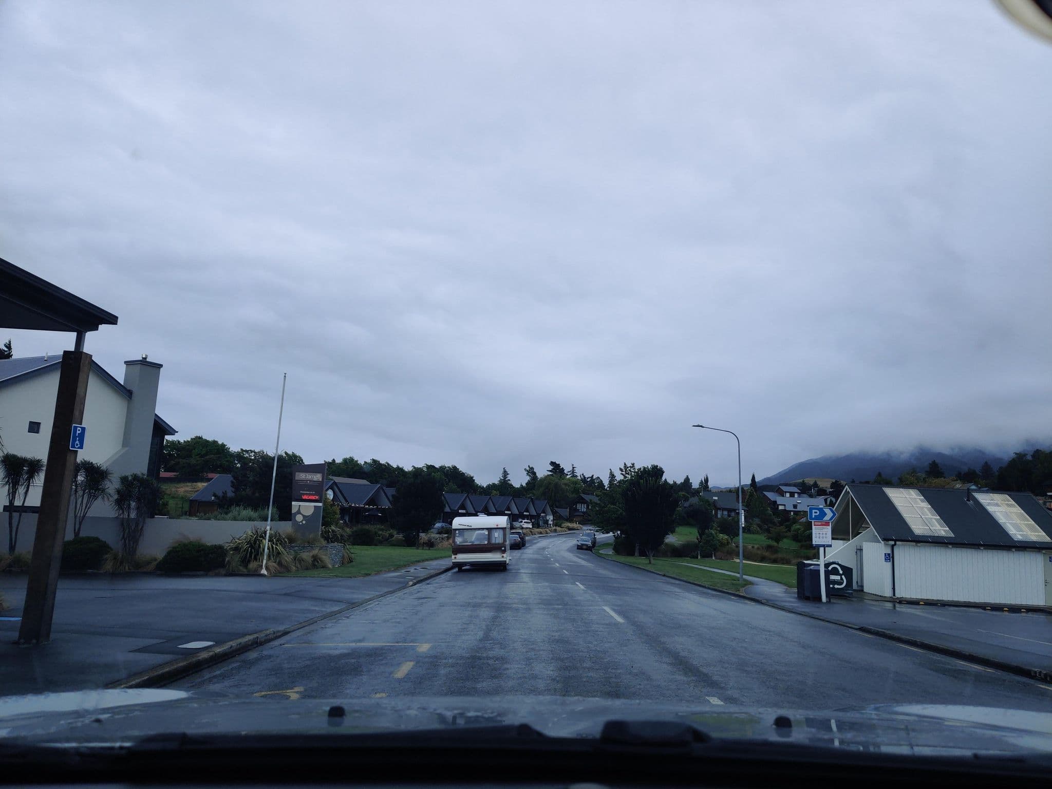 Street view near Chisholm Park Carpark (2 non-self-contained vehicles), Hanmer Springs