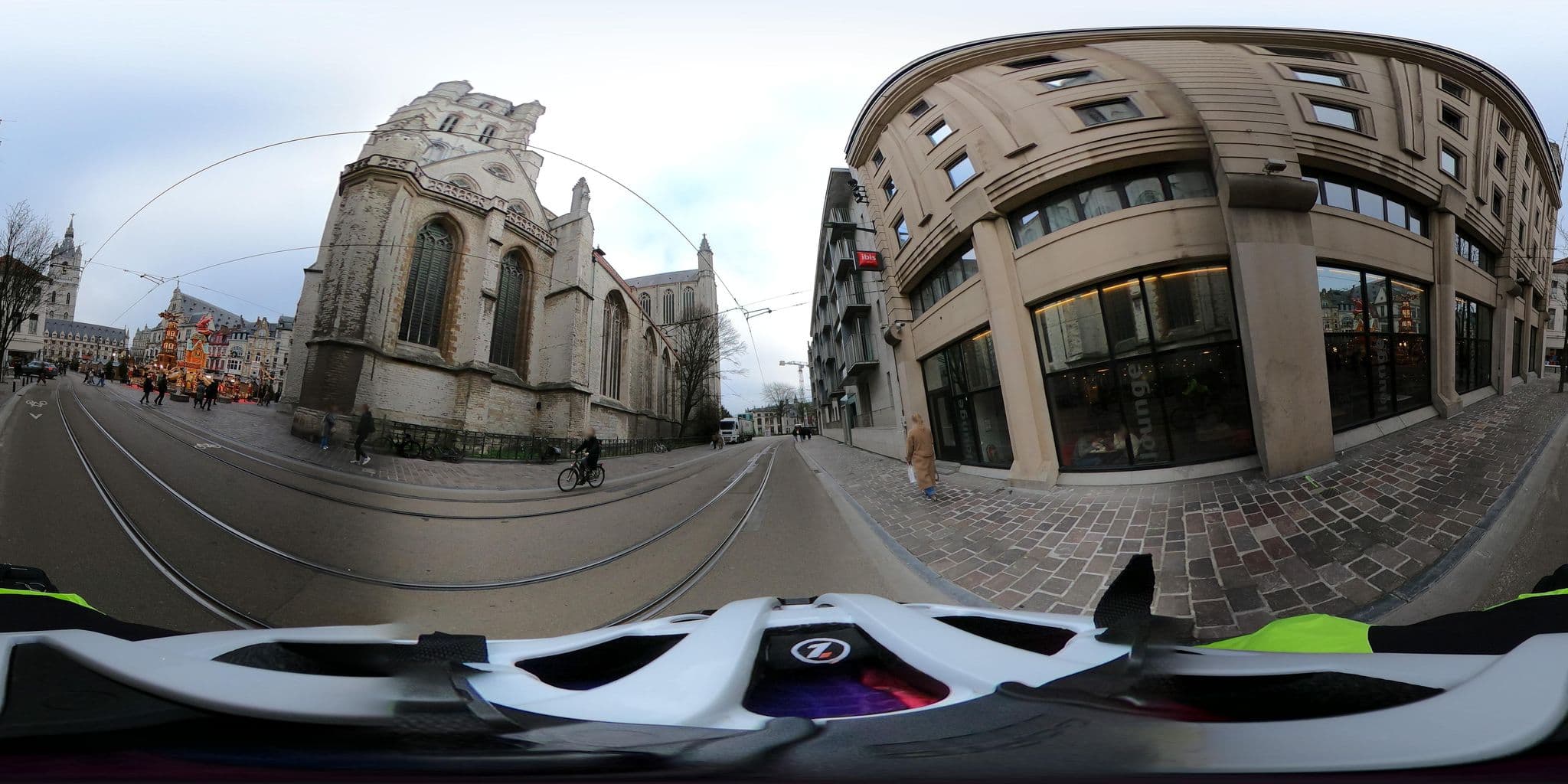Street view near Ibis Gent Centrum St Baafs Kathedraal, Gent — © Mizuna (CC BY-SA · Mapillary)