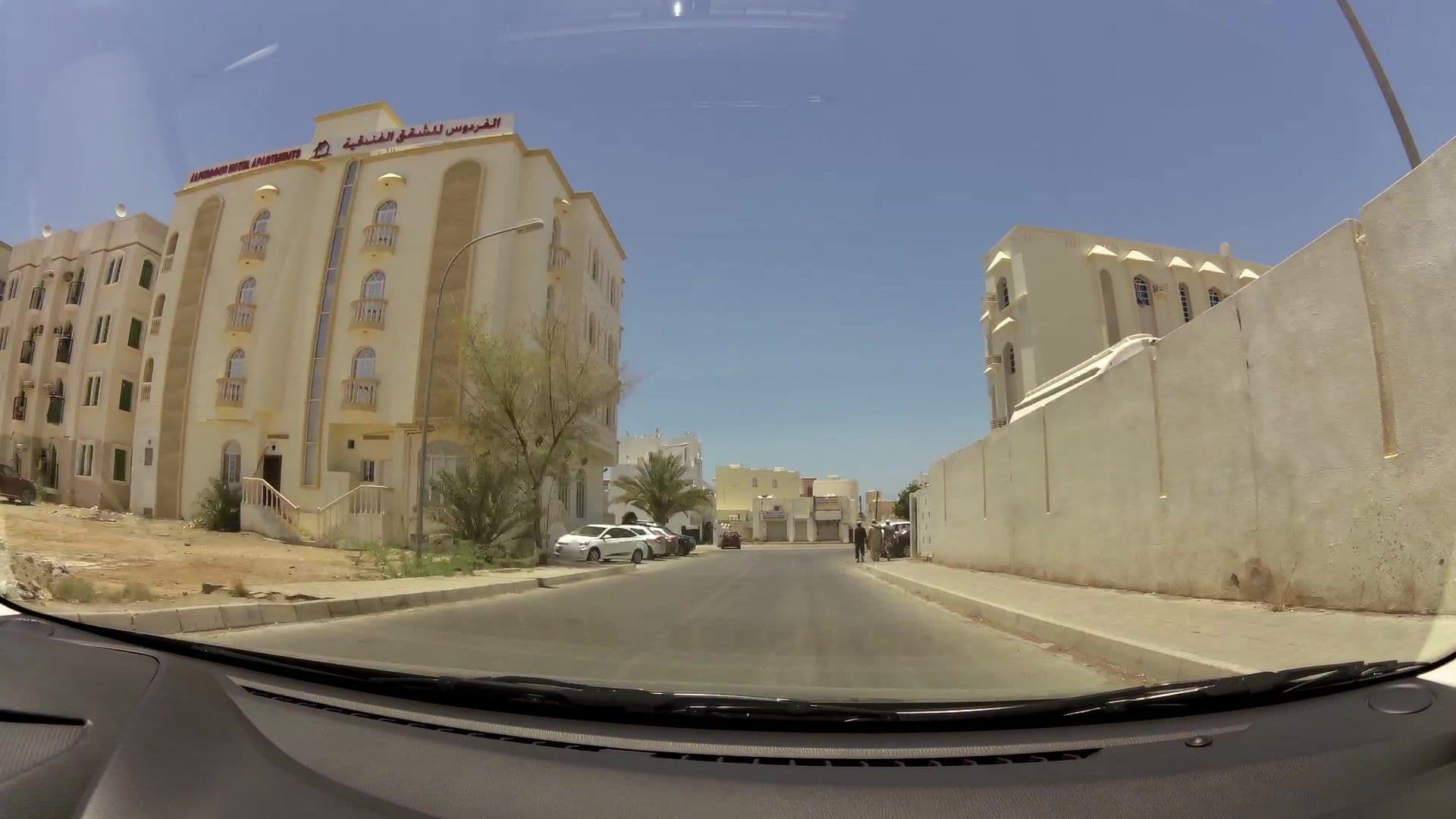 Street view near Al Ferdous Hotel Apartaments, Muscat — © kaartcam (CC BY-SA · Mapillary)