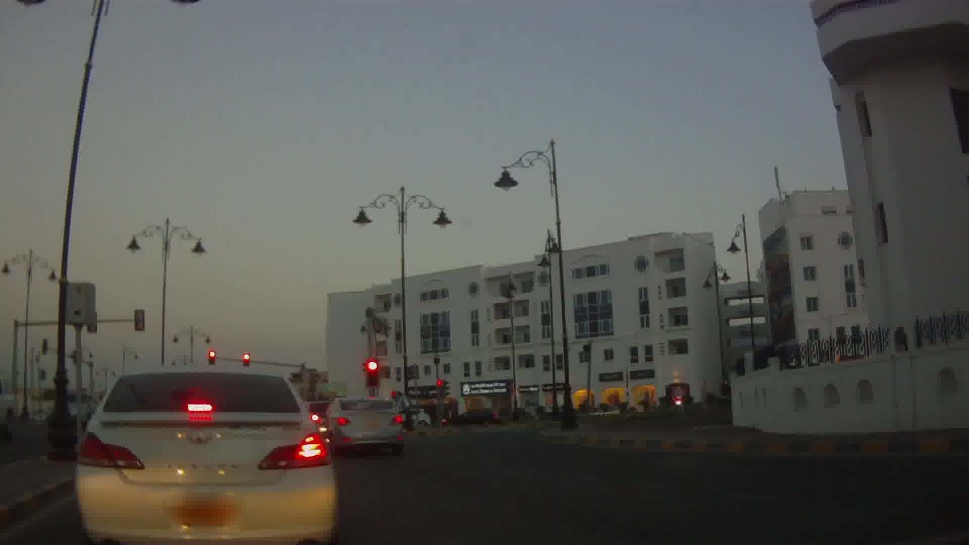 Street view near Qurm Beach Hotel, Muscat — © richlv (CC BY-SA · Mapillary)