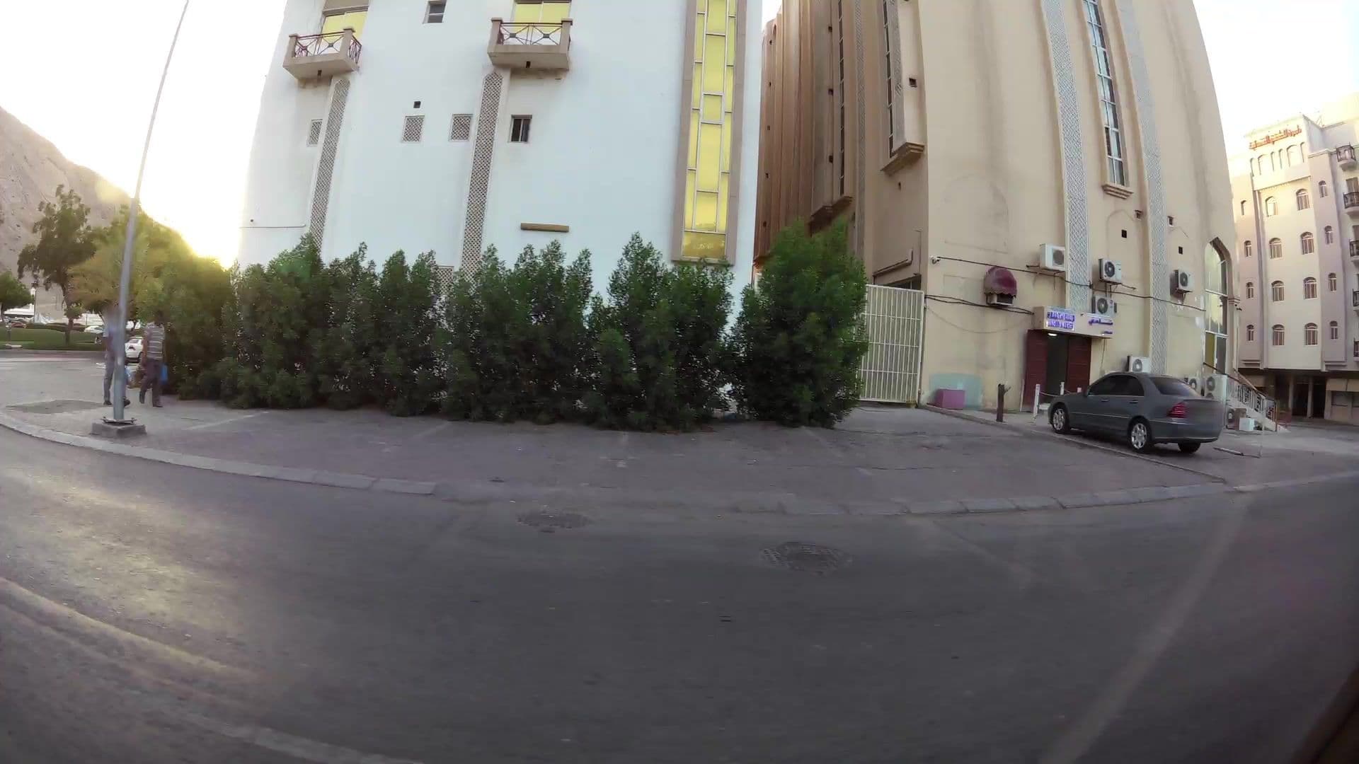 Street view near Golden Hotel, Muscat — © kaartcam (CC BY-SA · Mapillary)