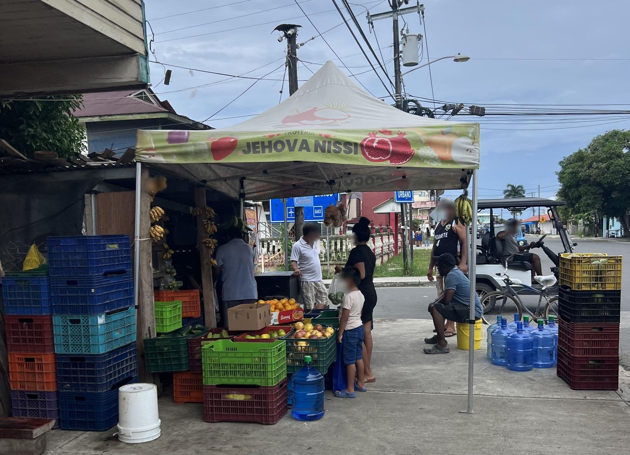 Street view near Hotel Don Chicho, Bocas del Toro — © achimbode (CC BY-SA · Mapillary)