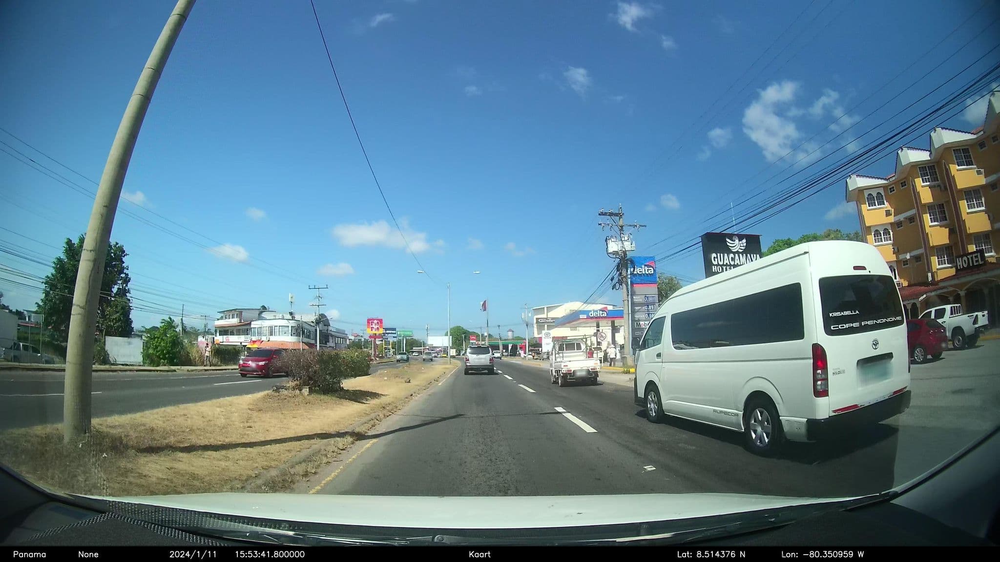 Street view near Hotel Guacamaya, Penonomé — © kaart_2 (CC BY-SA · Mapillary)