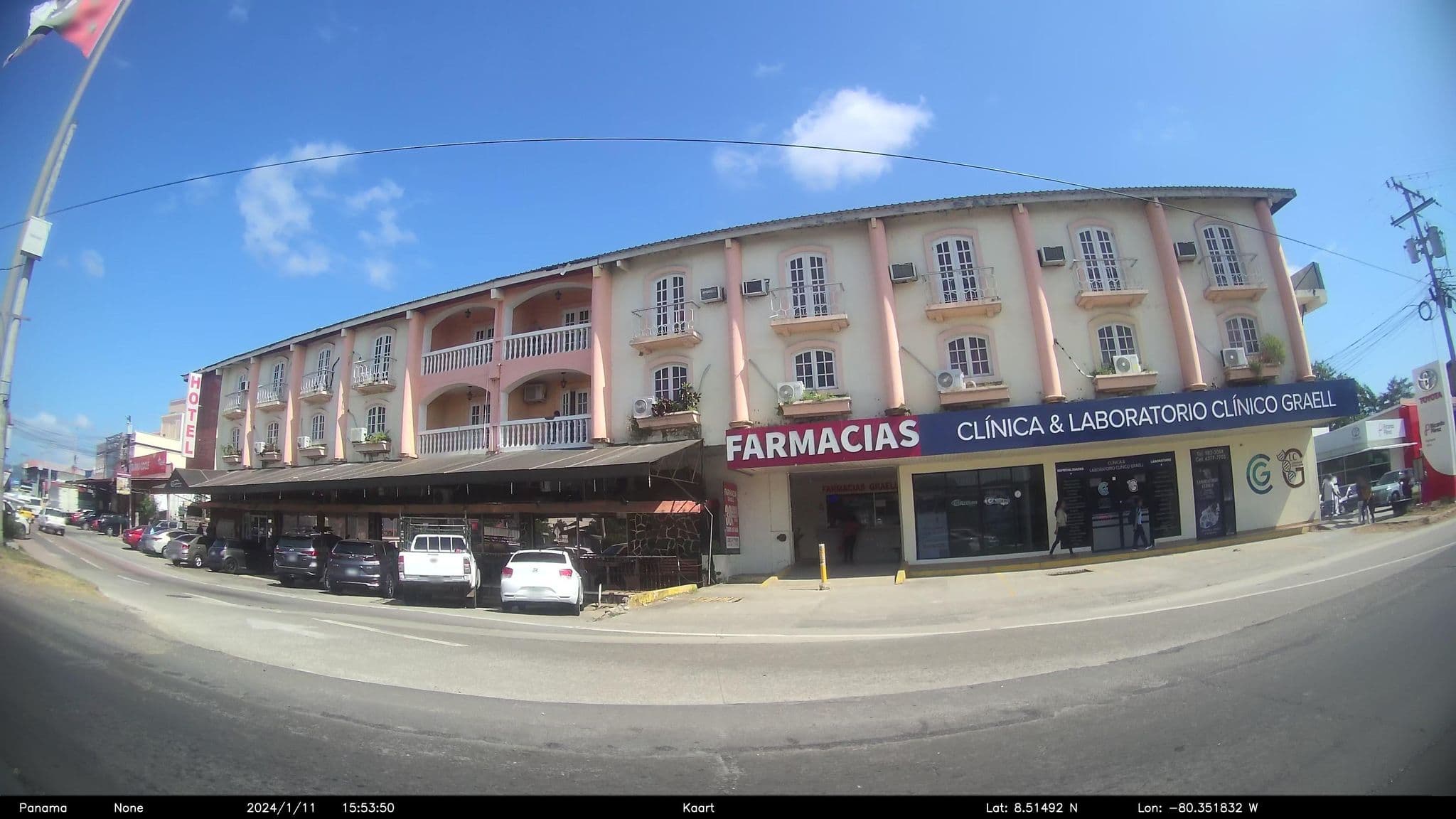 Street view near Hotel Dos Continentes, Penonomé — © kaart_2 (CC BY-SA · Mapillary)