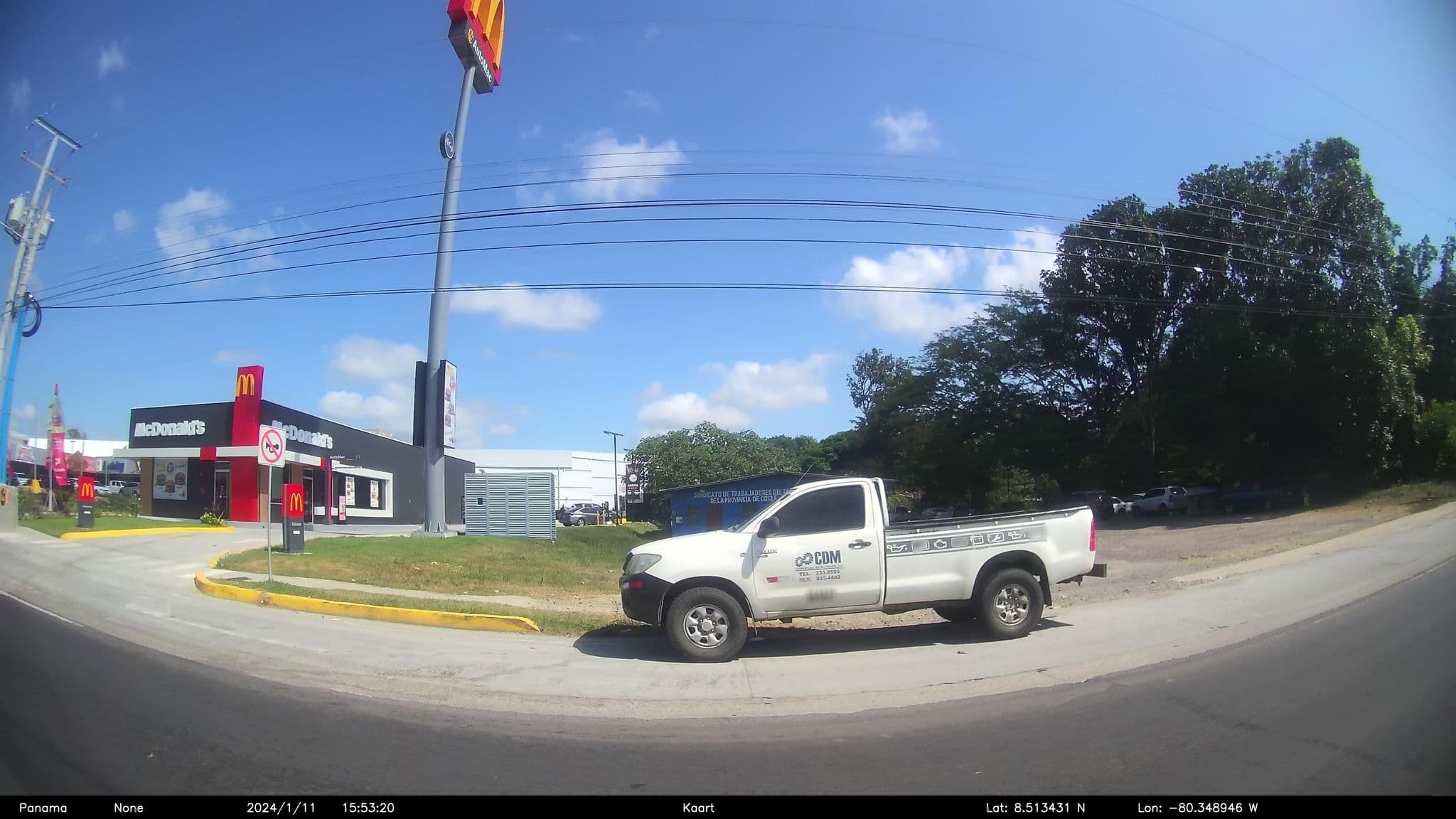 Street view near Pensión Los Pinos, Penonomé — © kaart_2 (CC BY-SA · Mapillary)