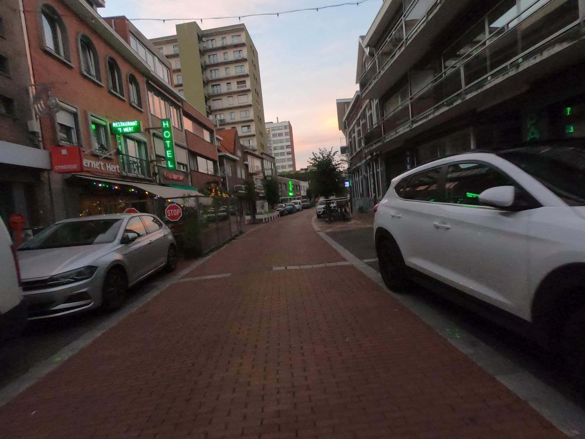Street view near Hotel 't Hert, Genk — © thierry1030 (CC BY-SA · Mapillary)