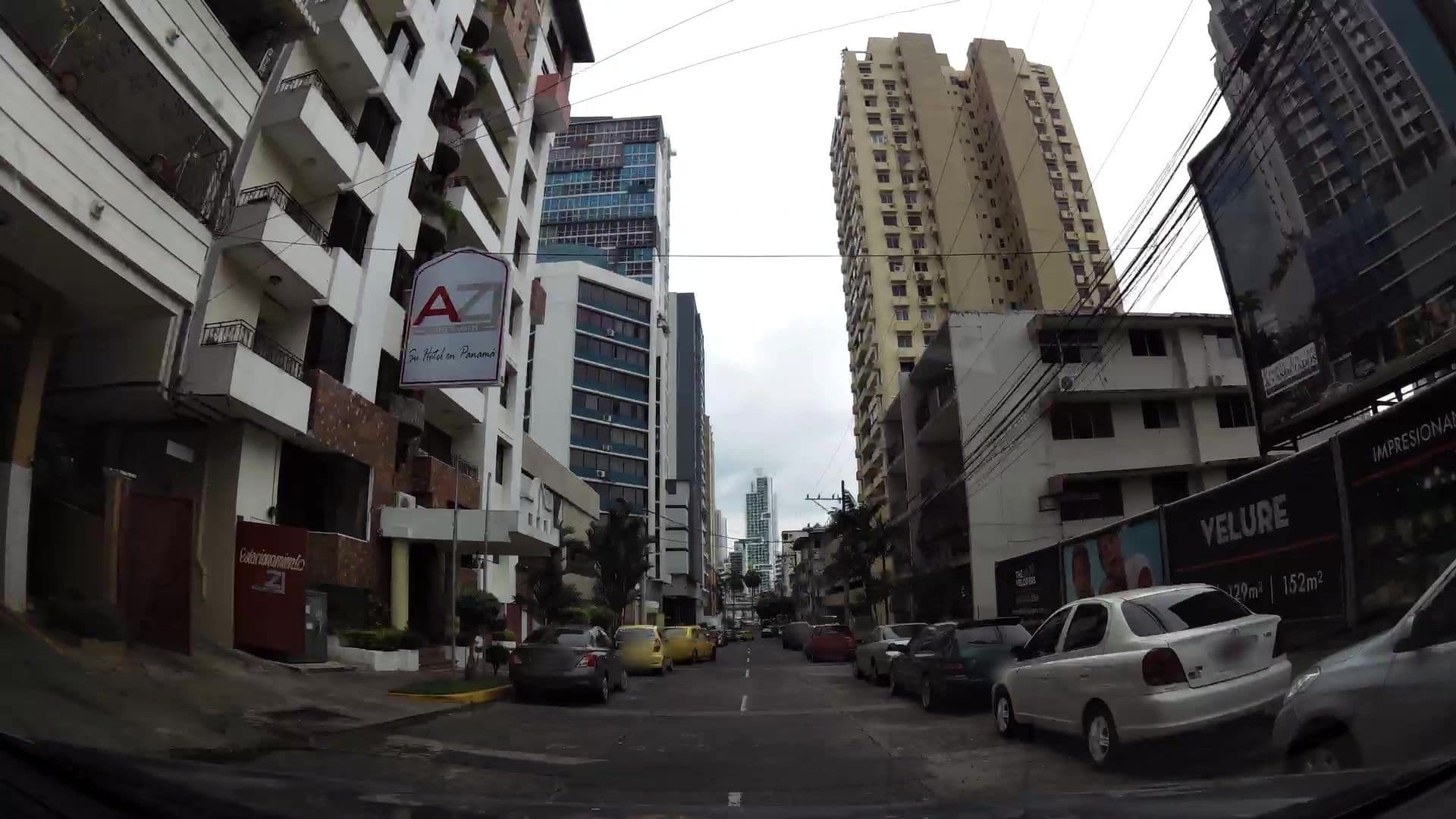 Street view near AZI Hotel & Suites, Panama City — © kaartcam (CC BY-SA · Mapillary)