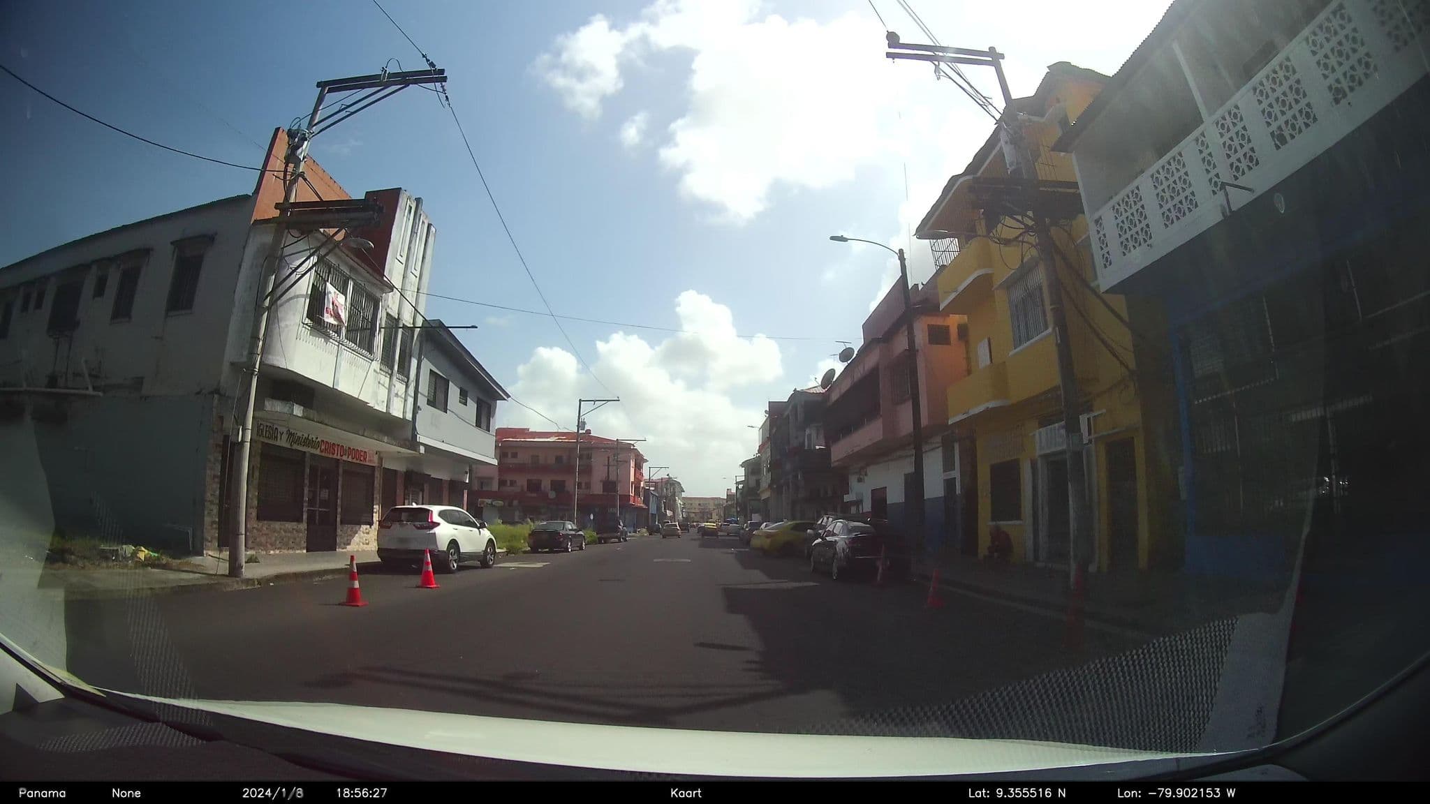 Street view near Oriental Hotel, Cristóbal — © kaart_2 (CC BY-SA · Mapillary)