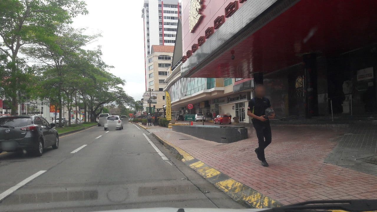 Street view near Central Park Hotel Casino, Panama City — © jorge12 (CC BY-SA · Mapillary)