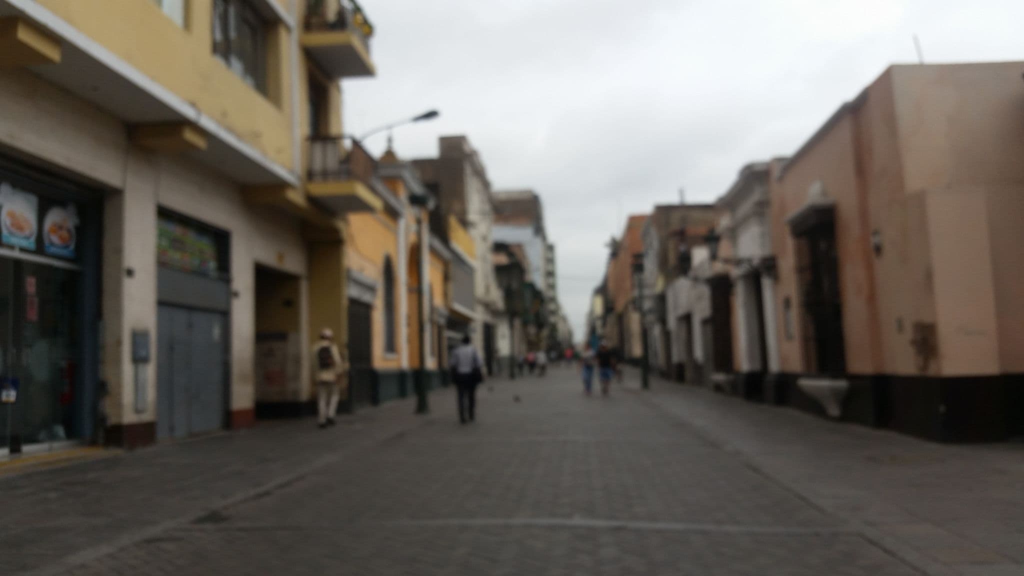 Street view near Hostal Roma, Lima — © ejegg (CC BY-SA · Mapillary)