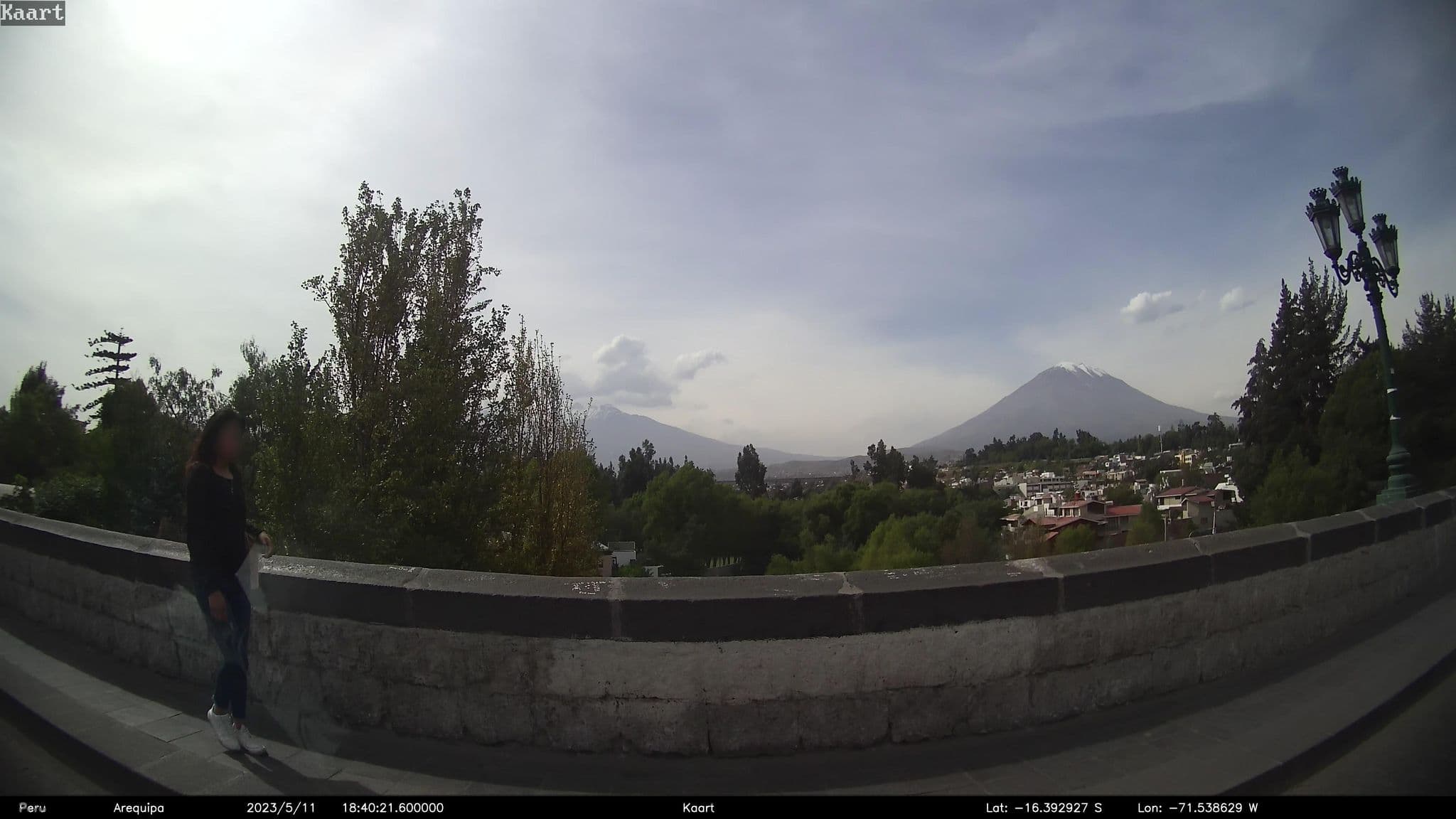 Street view near La Posada del Puente, Arequipa — © kaart_2 (CC BY-SA · Mapillary)