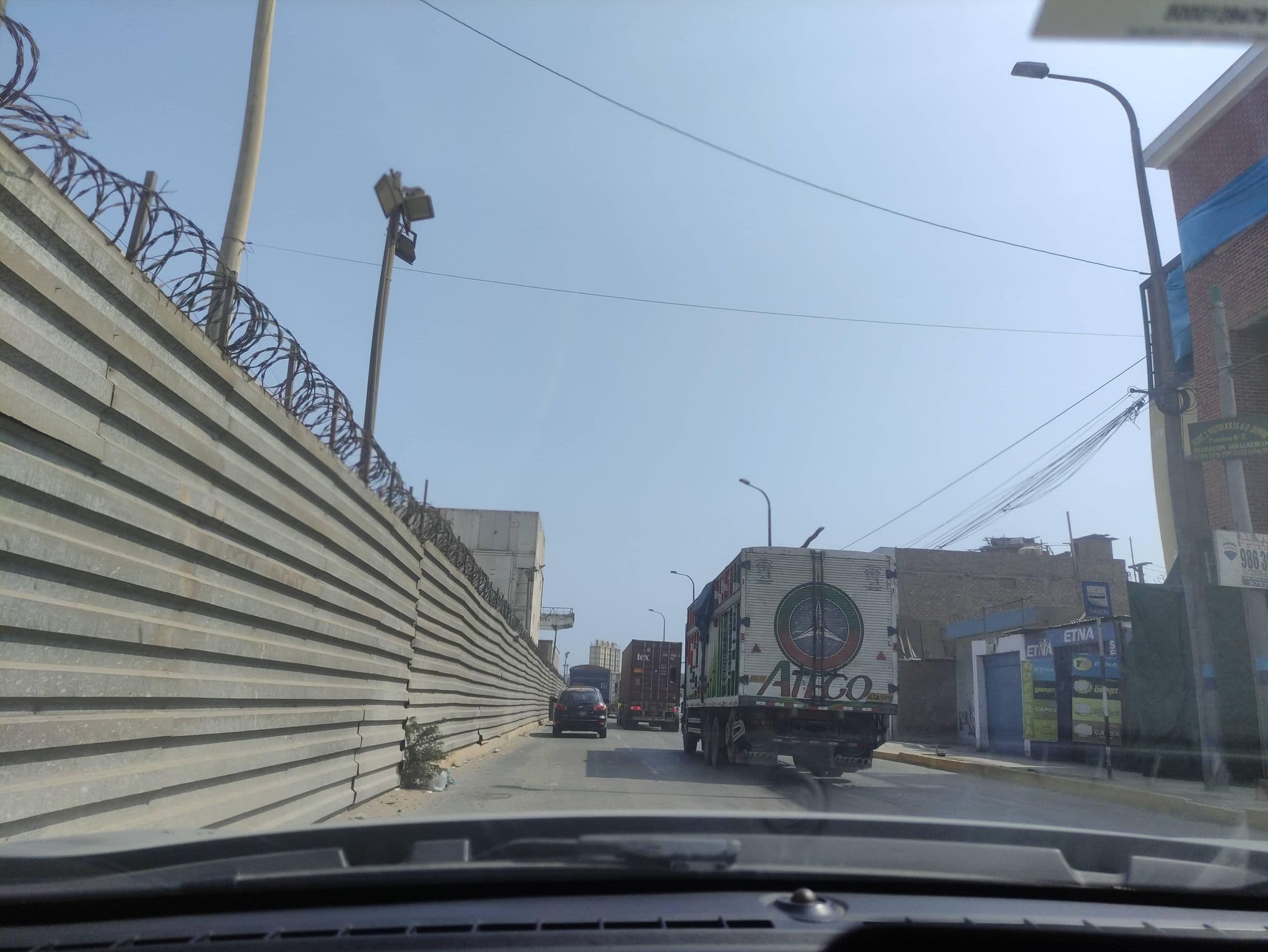 Street view near Hostal Mesalina, Callao — © angel123456 (CC BY-SA · Mapillary)