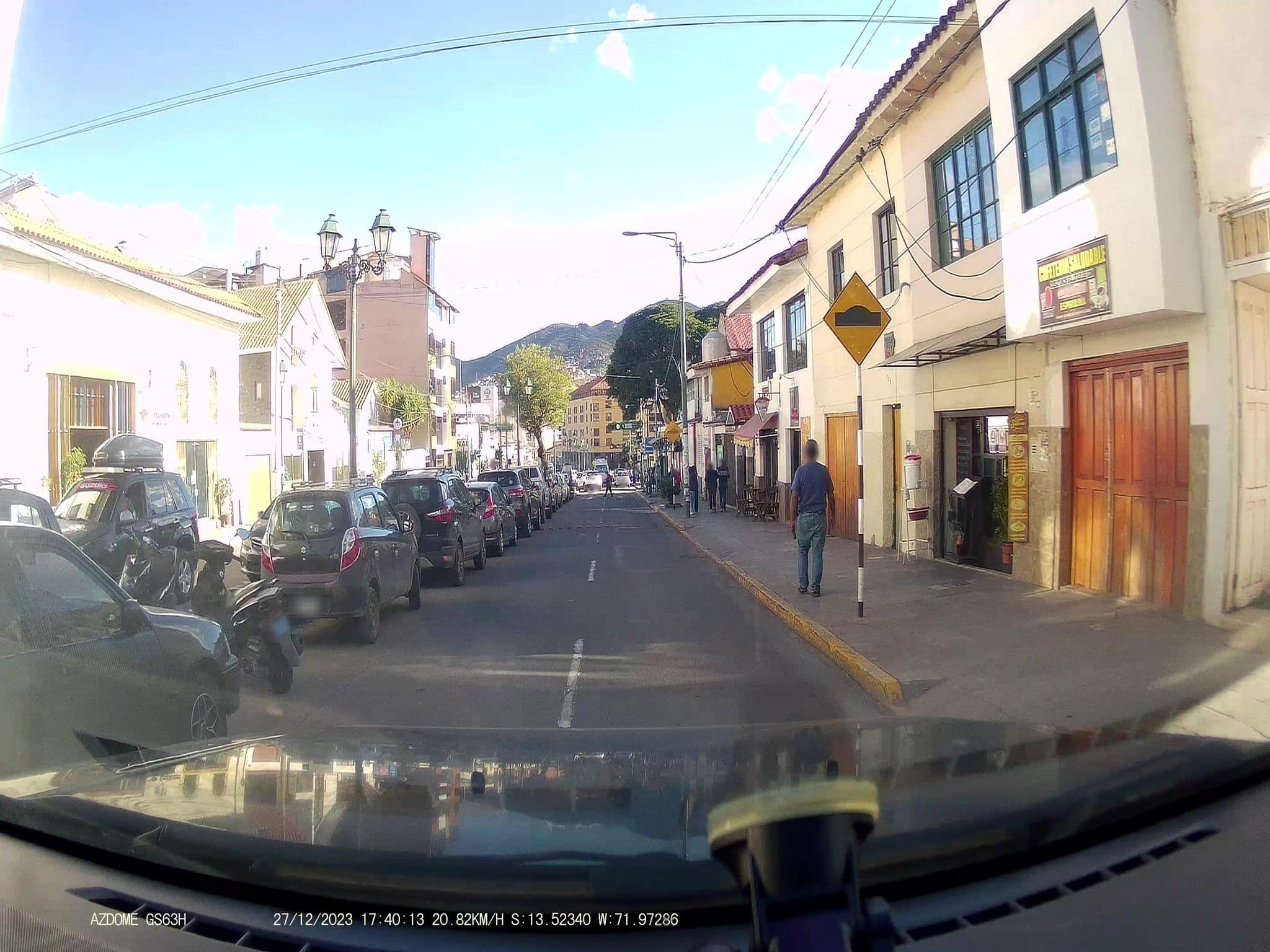 Street view near Hotel Warari, Wanchaq