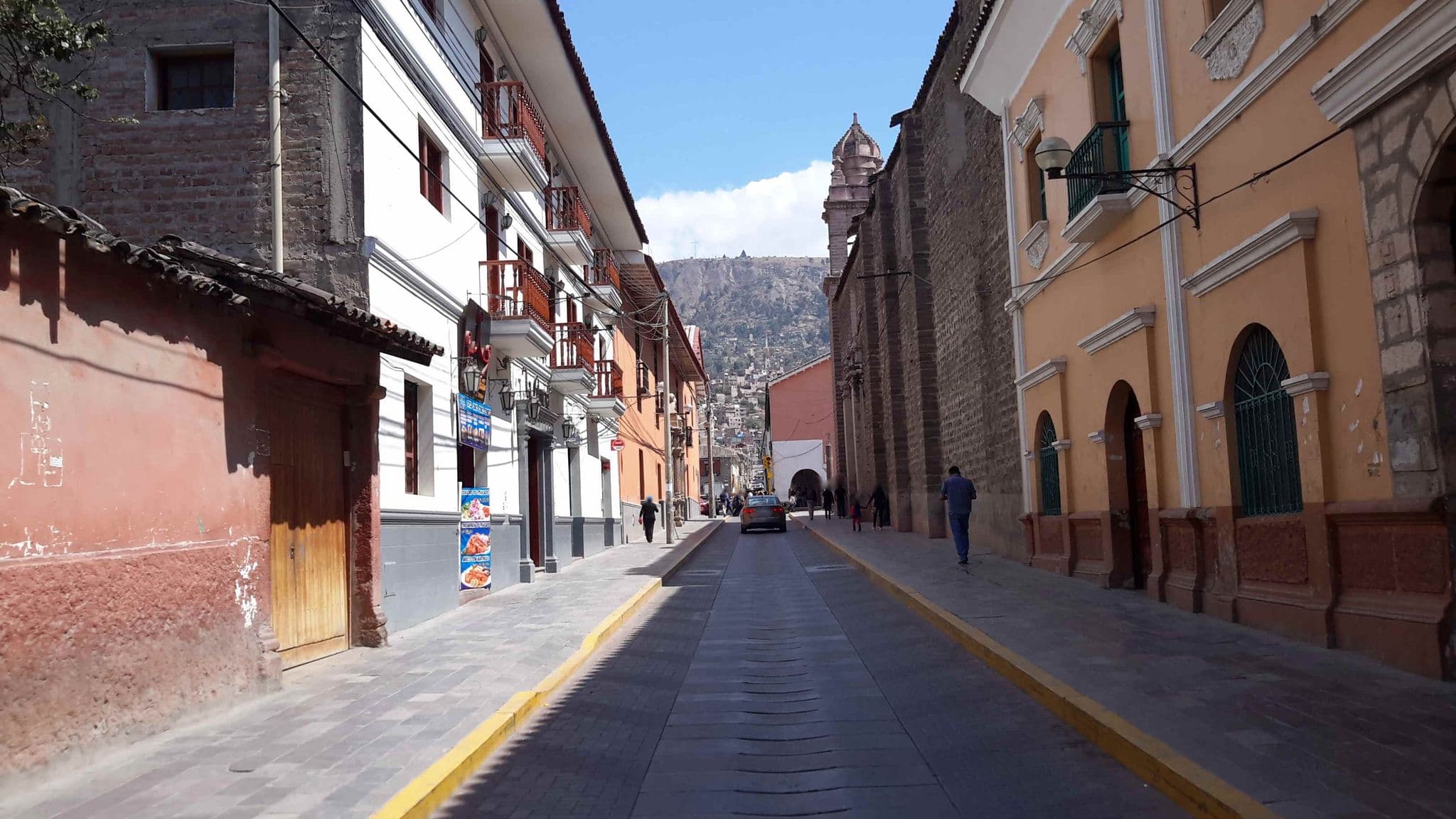 Street view near La Colmena, Ayacucho — © ediyess (CC BY-SA · Mapillary)