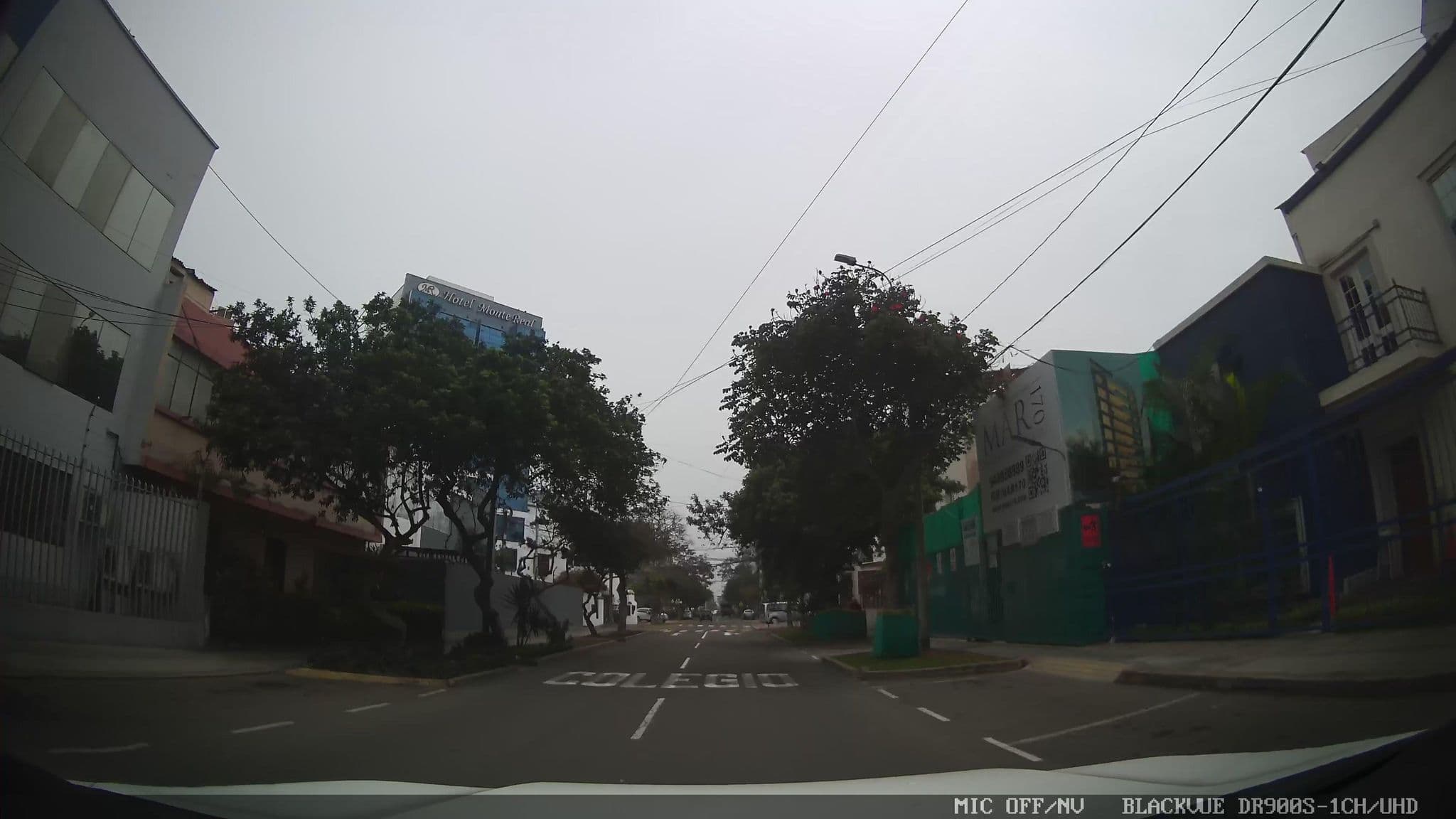 Street view near White House Lima, Miraflores