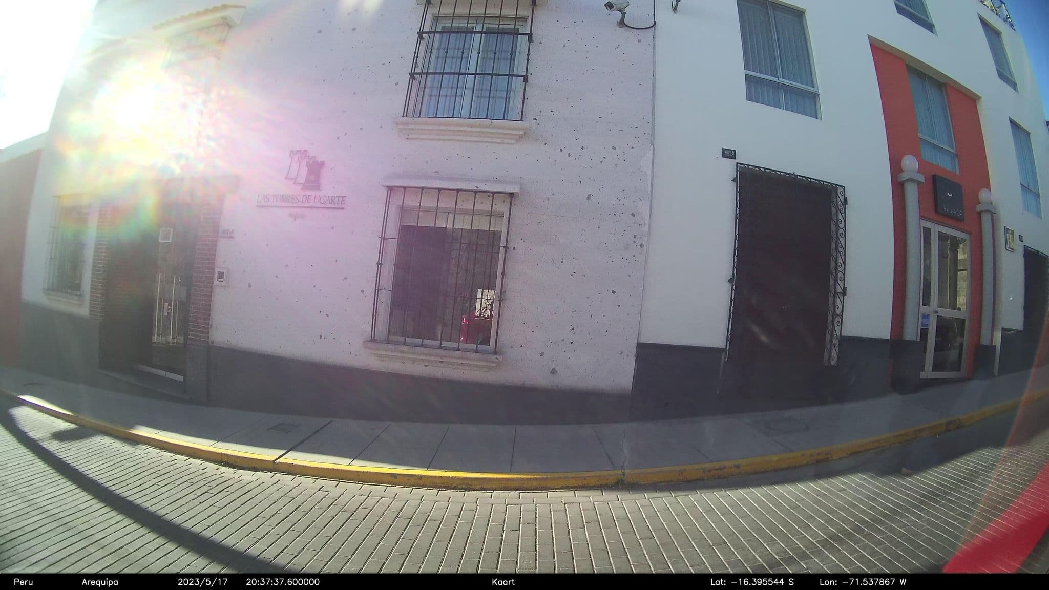 Street view near Casa Andina Private Collection, Arequipa