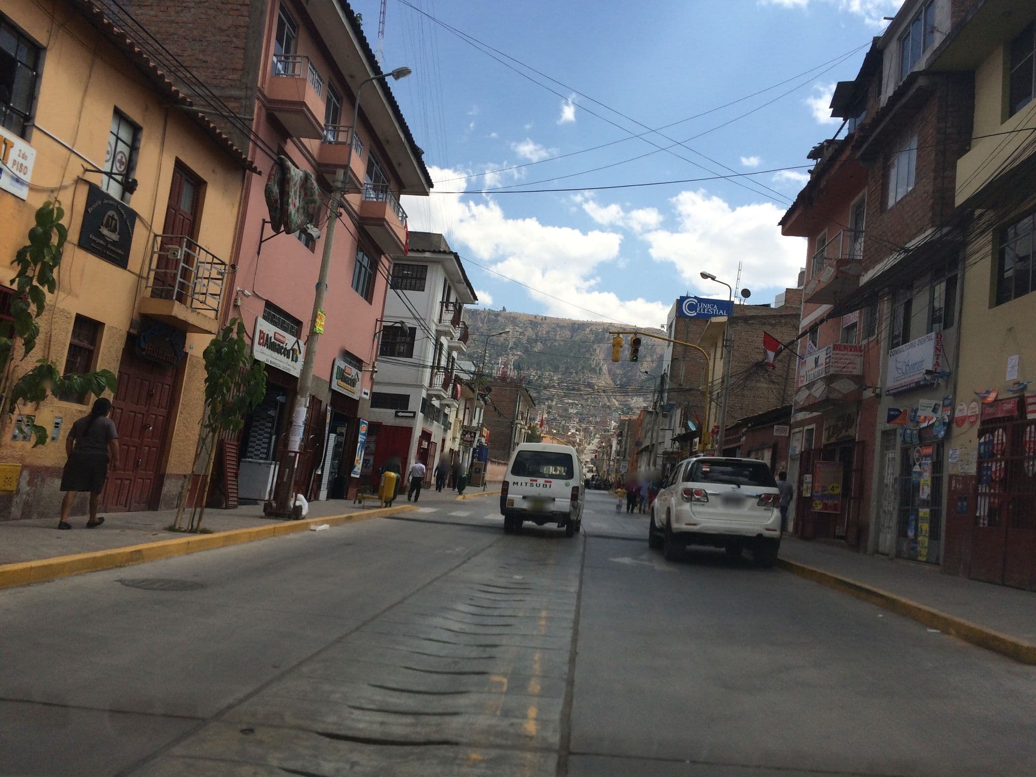 Street view near Hostal Ayacuchano, Ayacucho — © luis36995 (CC BY-SA · Mapillary)