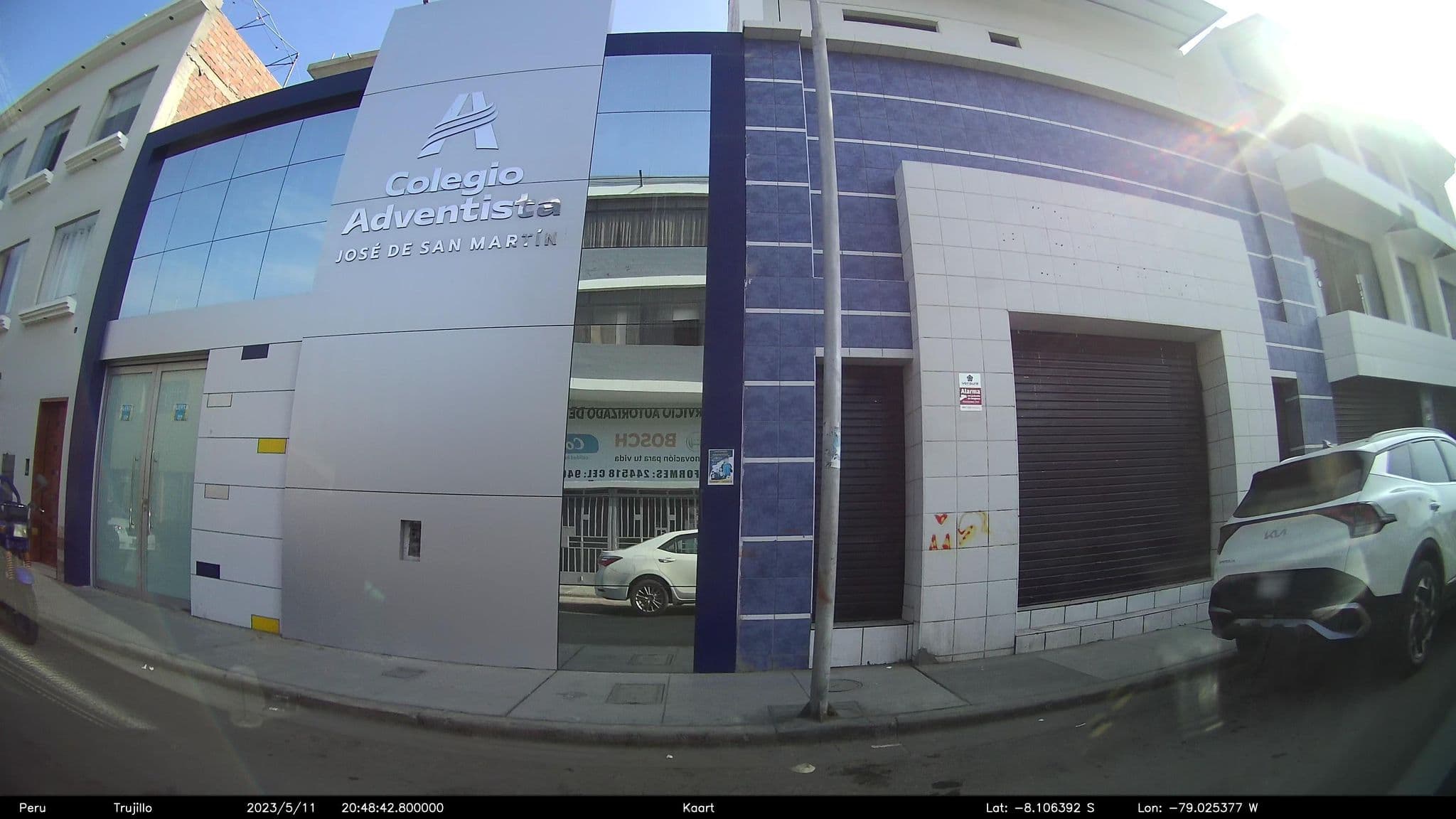 Street view near El Mochilero, Trujillo