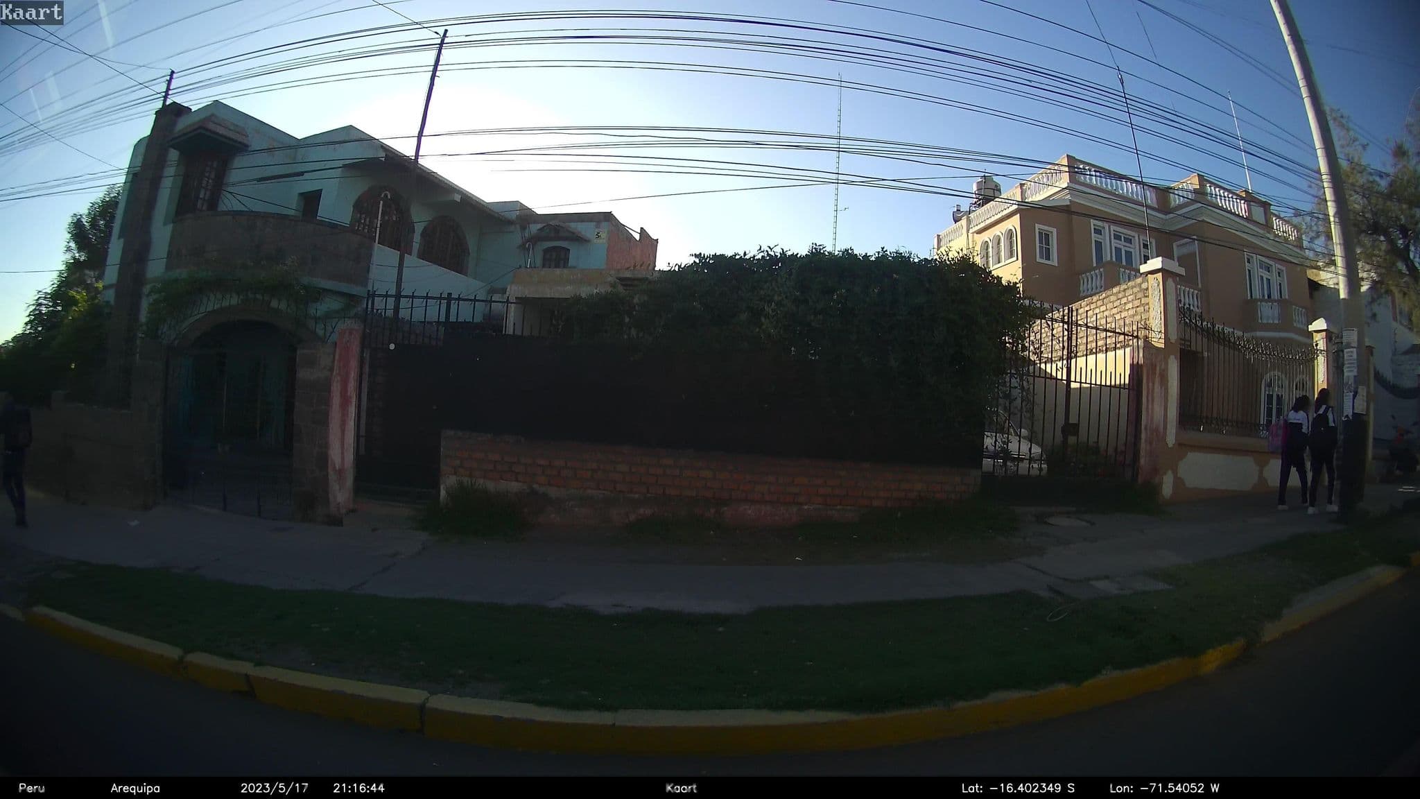 Street view near Mochileros, Arequipa