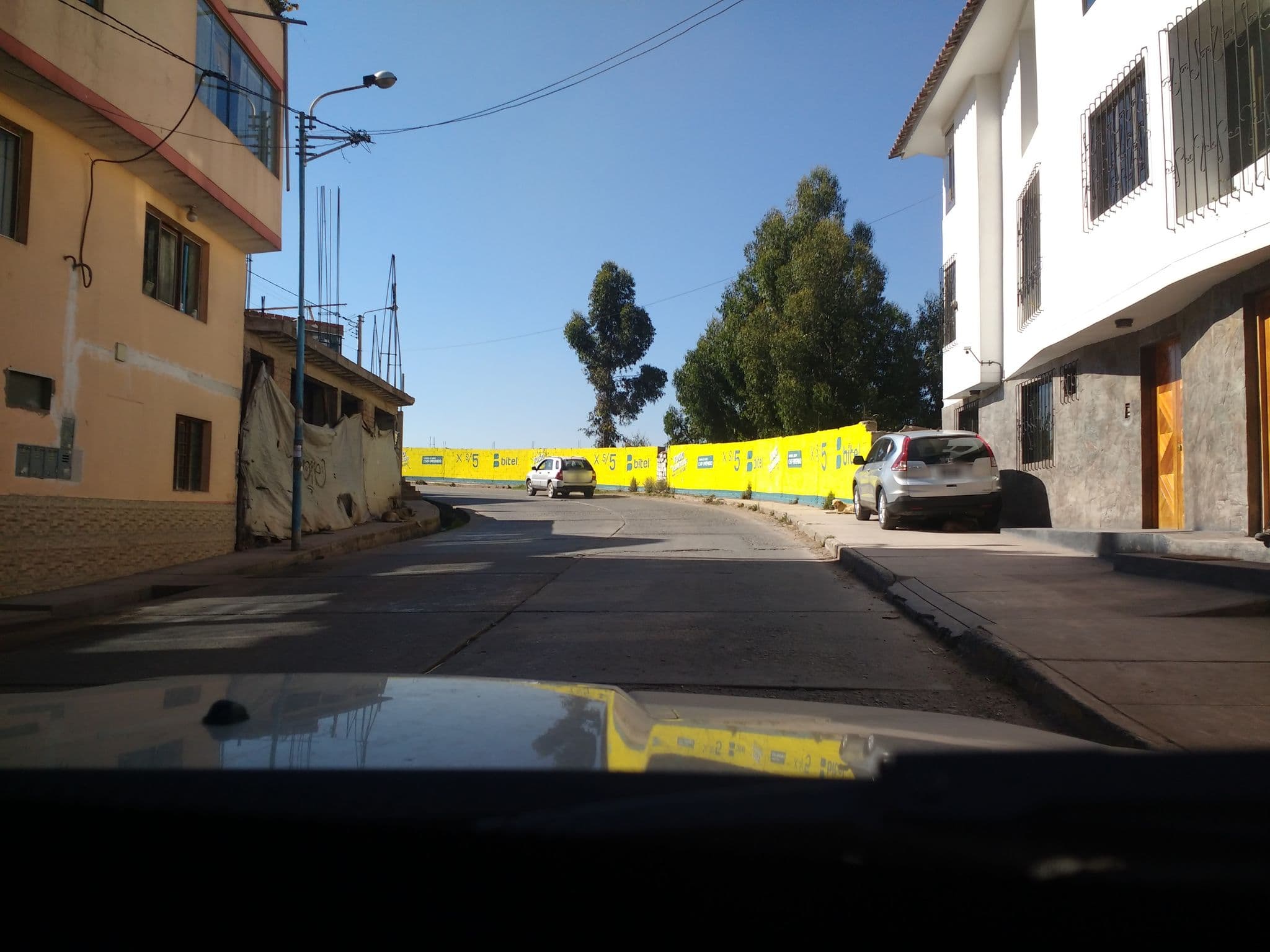 Street view near Cusco Packers Hostels, Santiago
