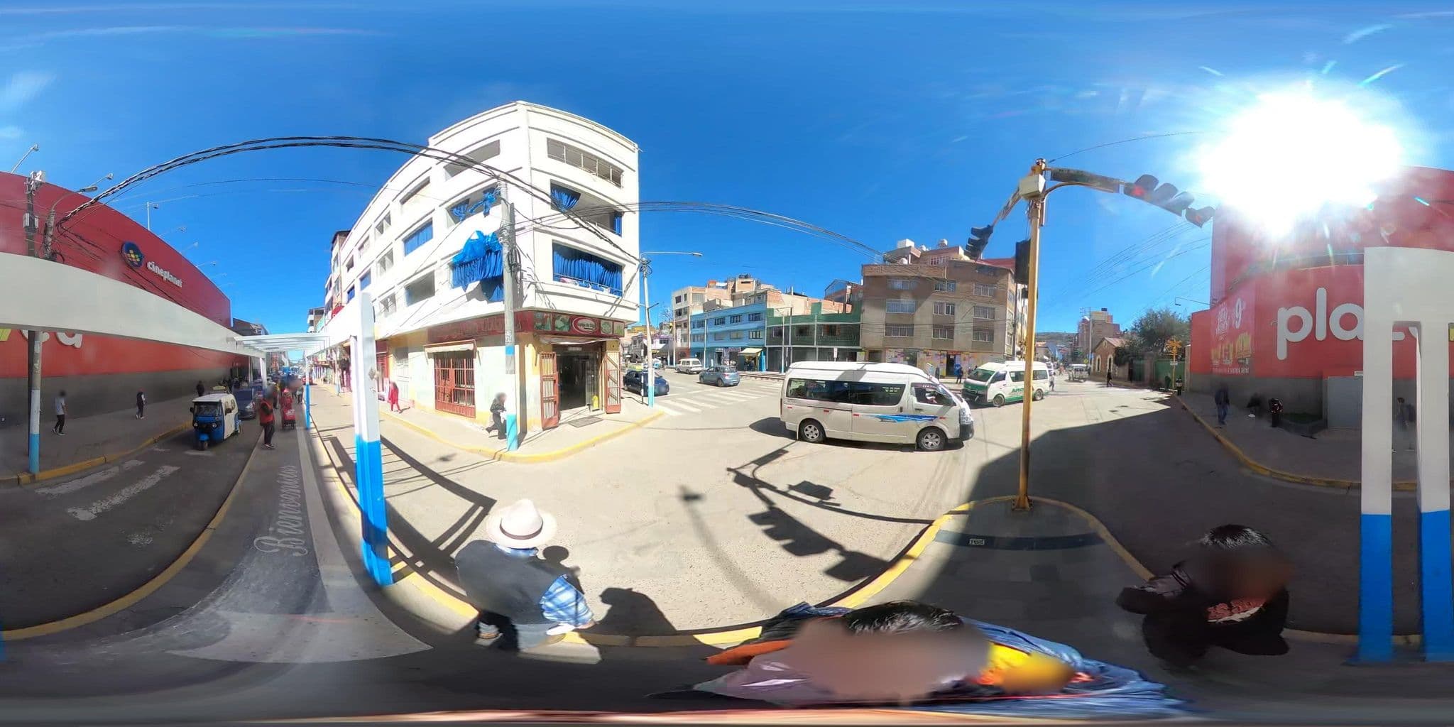 Street view near Hostal San Carlos, Puno — © johnarupire (CC BY-SA · Mapillary)