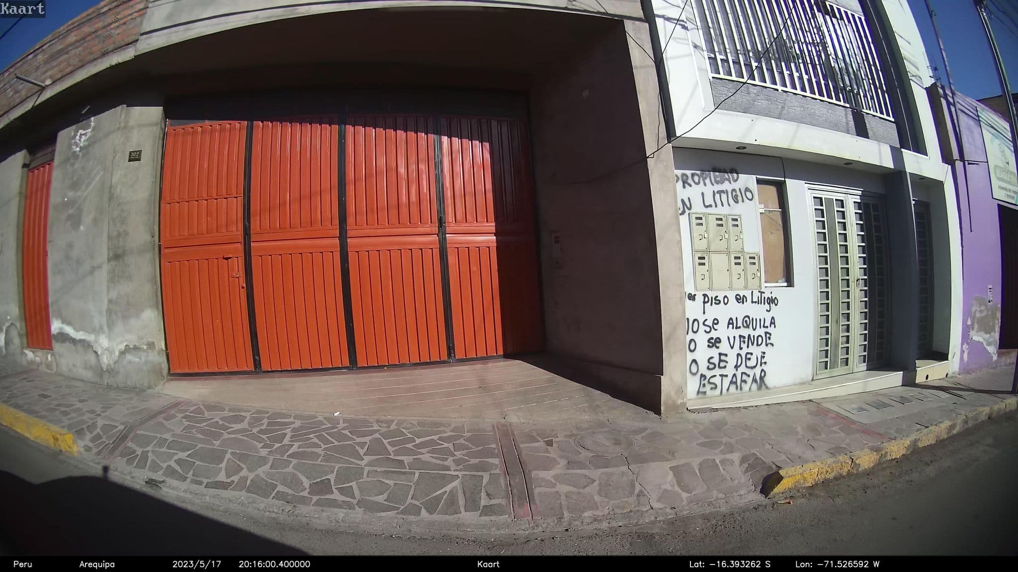 Street view near Hostal Gran Versalles, Arequipa