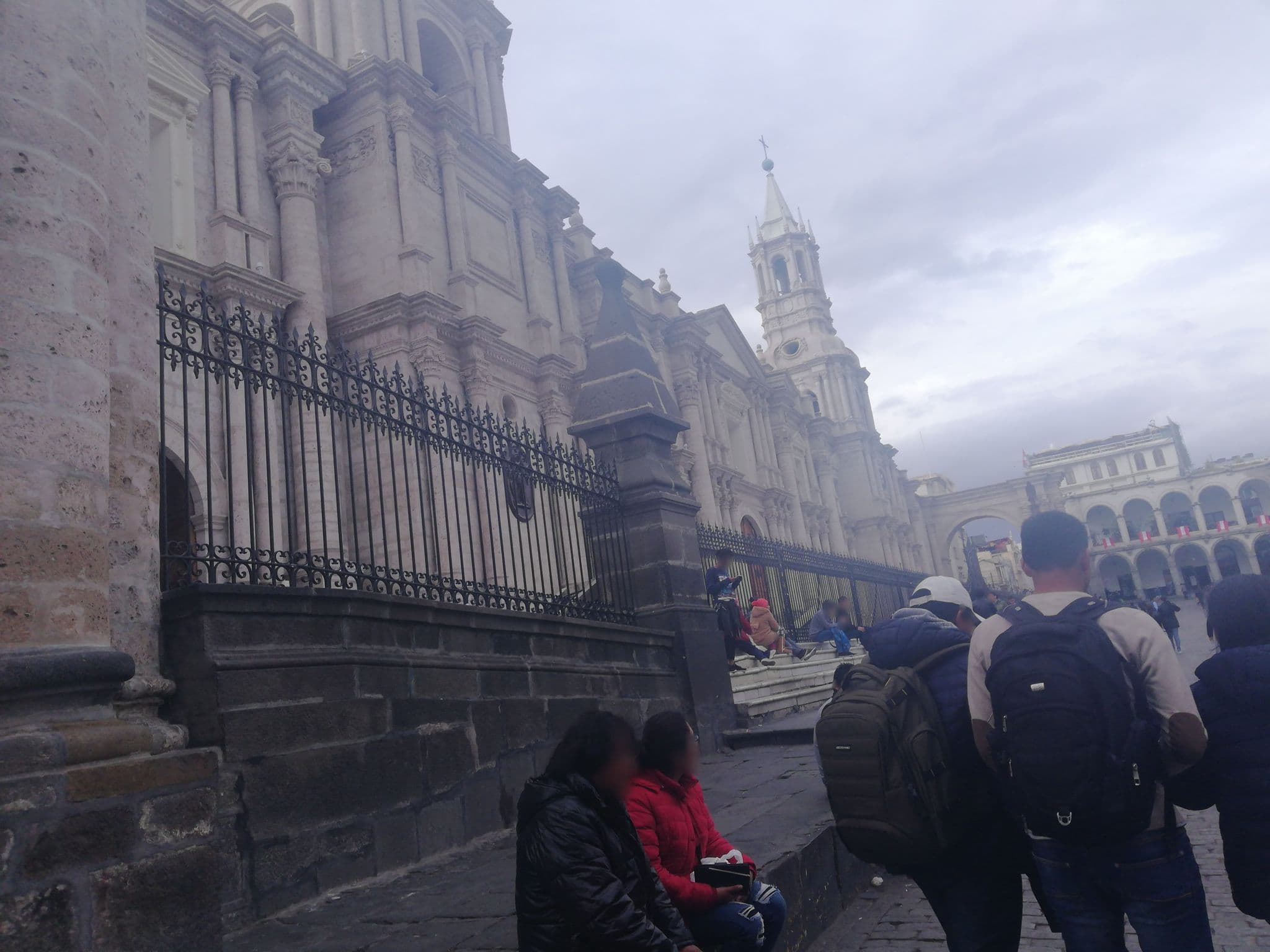 Street view near La Plaza Arequipa Hotel, Arequipa