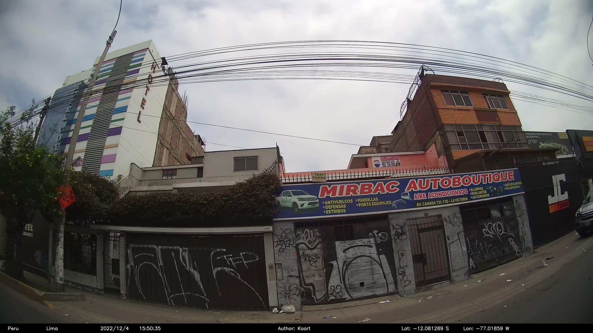 Street view near Hospedaje Camelot, San Francisco De Borja — © kaart_2 (CC BY-SA · Mapillary)