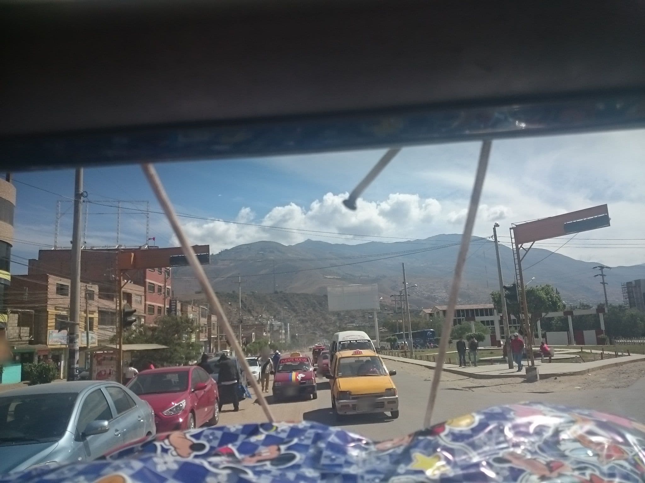 Street view near Hostal Brisas de Santa Ana, Huánuco — © sguinetti (CC BY-SA · Mapillary)