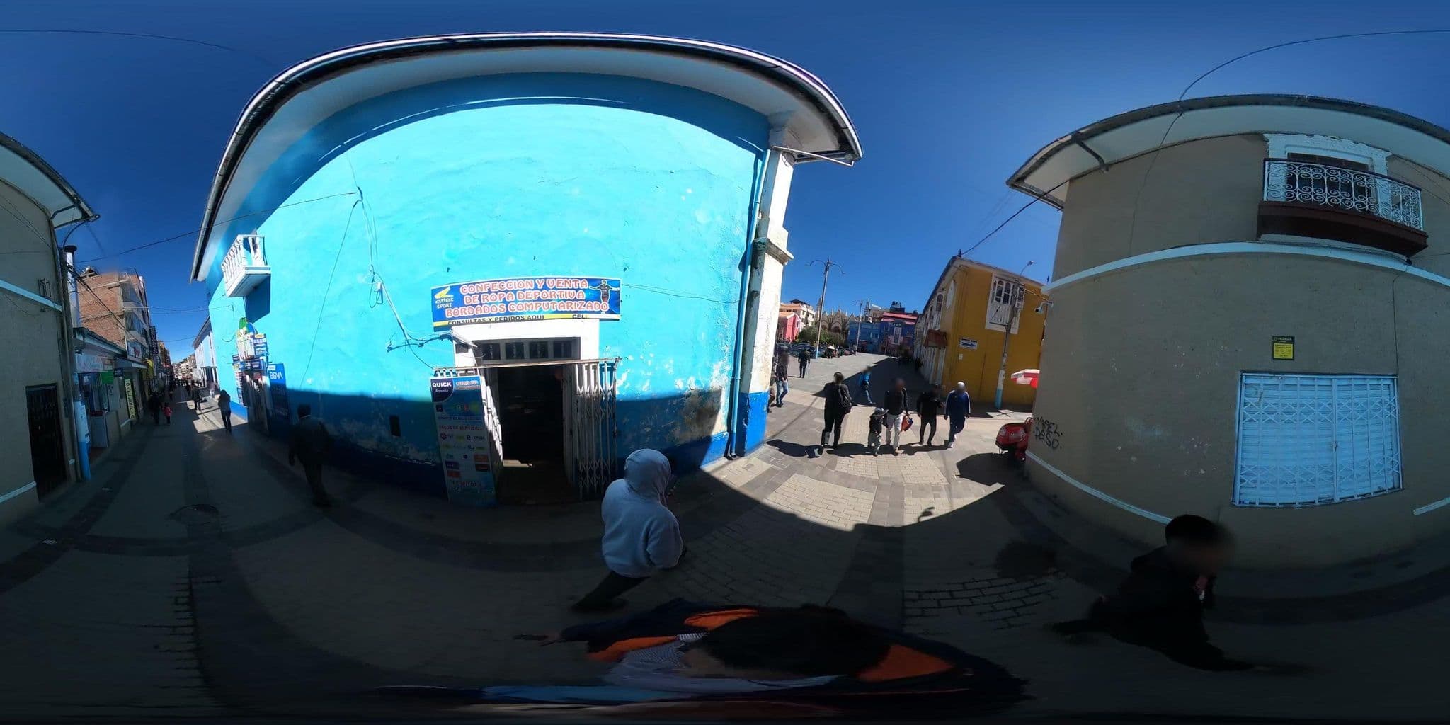 Street view near Hotel Arequipa, Puno — © johnarupire (CC BY-SA · Mapillary)