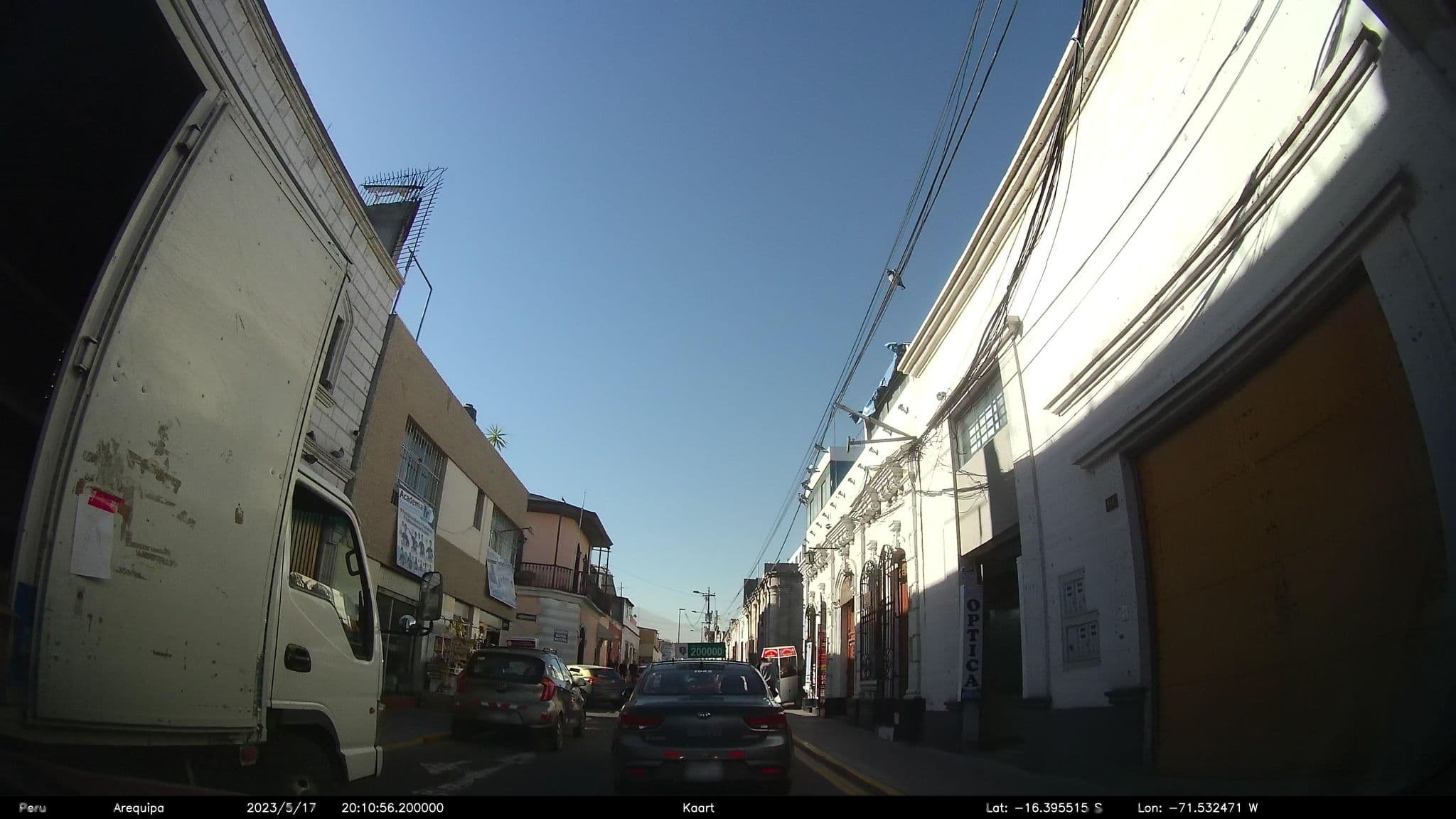 Street view near Hostal residential, Arequipa — © kaart_2 (CC BY-SA · Mapillary)