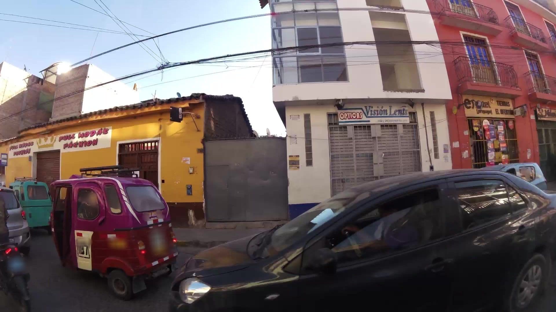 Street view near hotel Valencia, Ayacucho — © kaartcam (CC BY-SA · Mapillary)