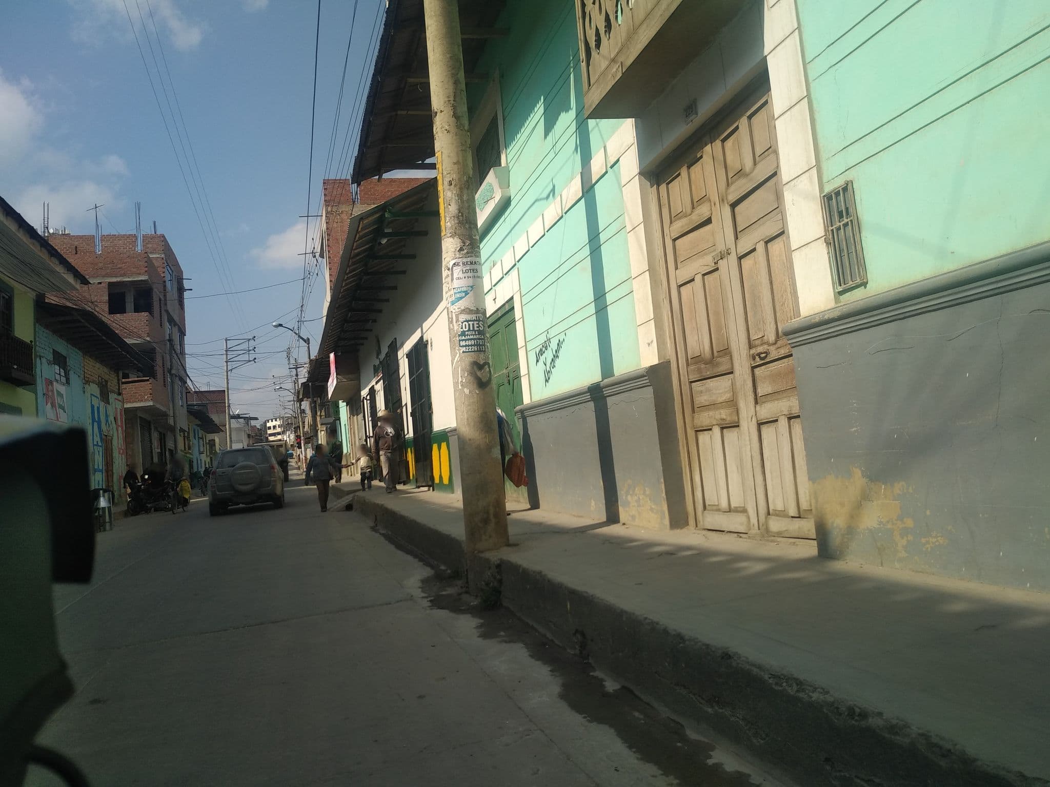 Street view near Hotel Venecia, Celendín — © nomadmapper (CC BY-SA · Mapillary)