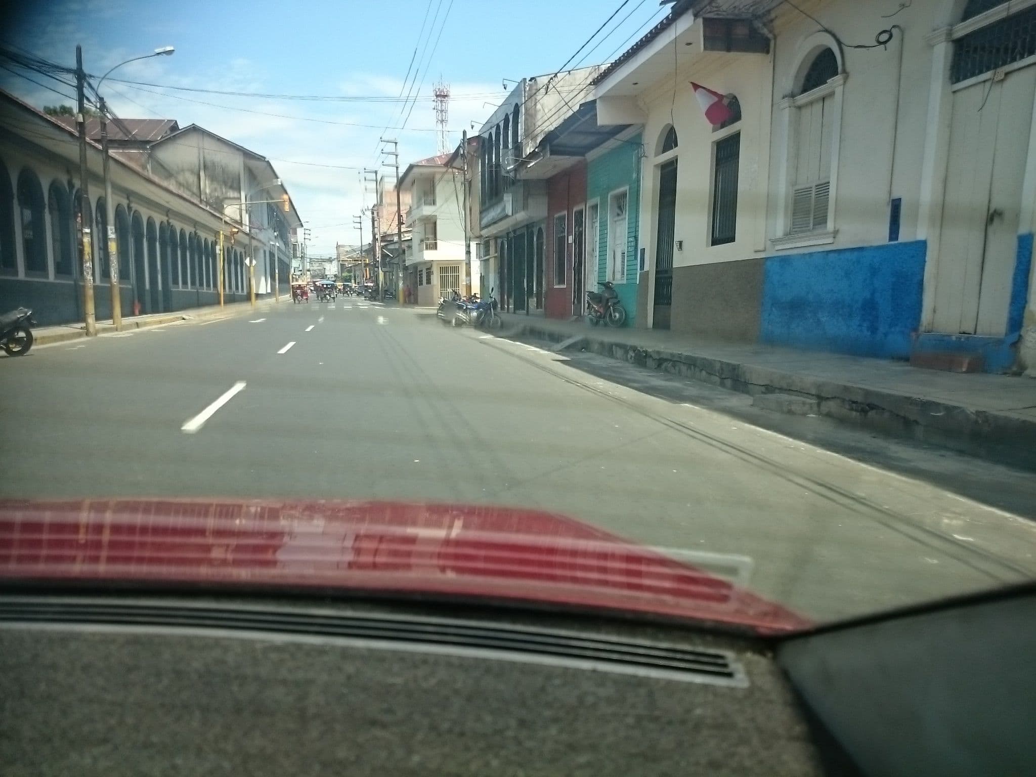 Street view near Hospedaje Florentina, Iquitos — © sguinetti (CC BY-SA · Mapillary)