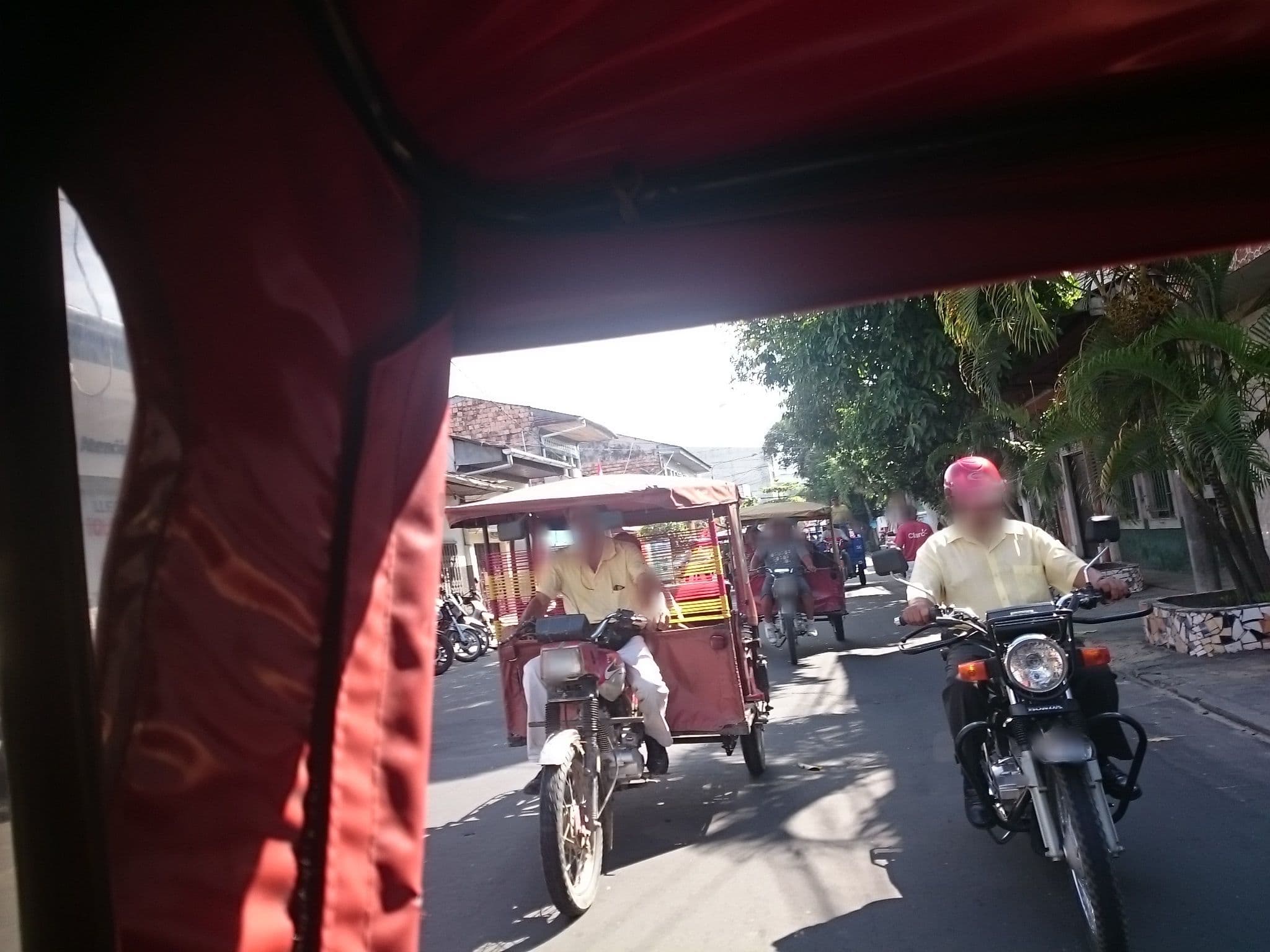 Street view near Green Track Hostel, Iquitos — © sguinetti (CC BY-SA · Mapillary)
