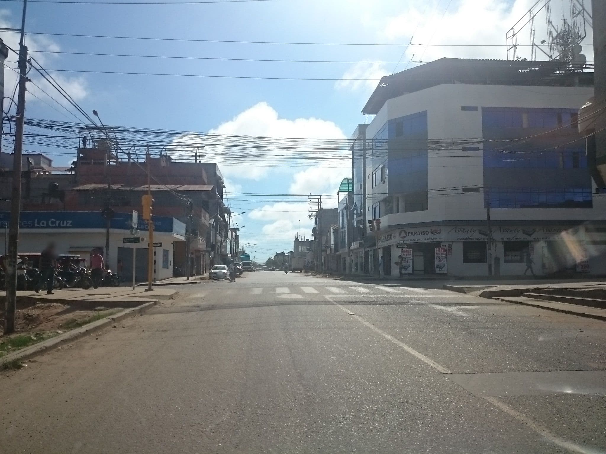 Street view near Hospedaje Meneses, San Fernando — © sguinetti (CC BY-SA · Mapillary)