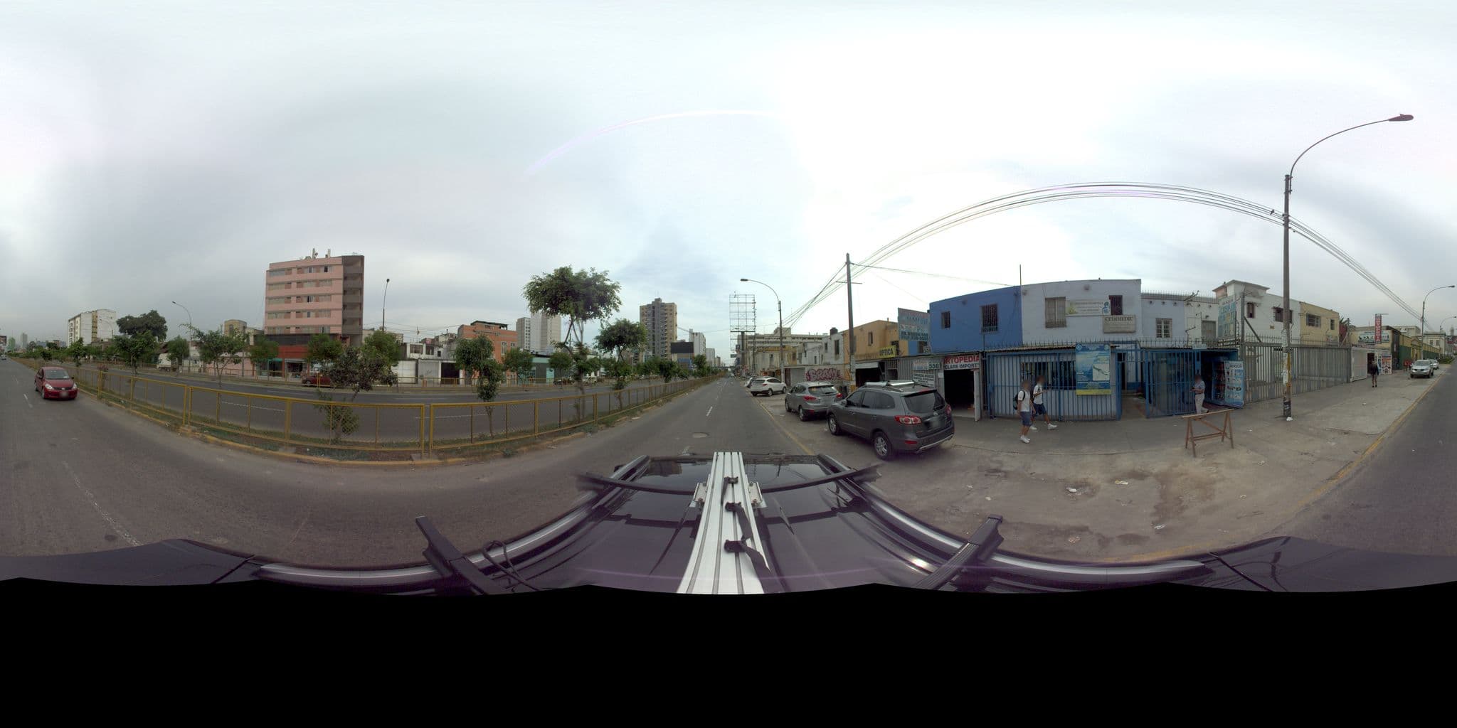 Street view near Hostal Brasil, Jesus Maria — © sarahantos (CC BY-SA · Mapillary)