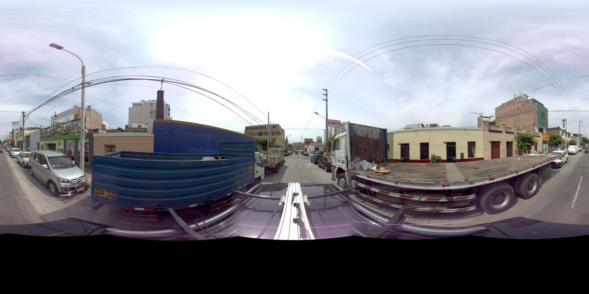 Street view near Hostal Inkari, Jesus Maria — © sarahantos (CC BY-SA · Mapillary)