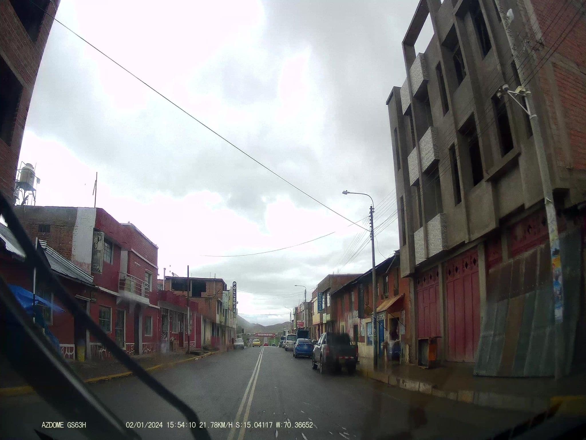 Street view near Hostal Americano, Azángaro — © jaderbavaresco (CC BY-SA · Mapillary)