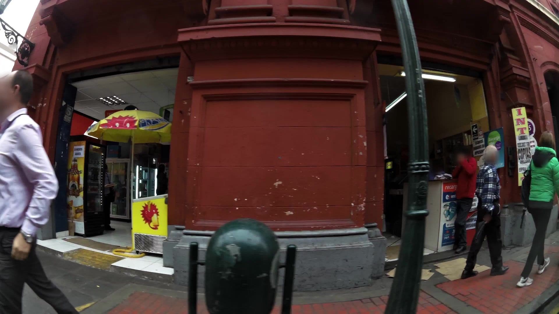 Street view near Wiracocha Hostel, Lima — © kaartcam (CC BY-SA · Mapillary)