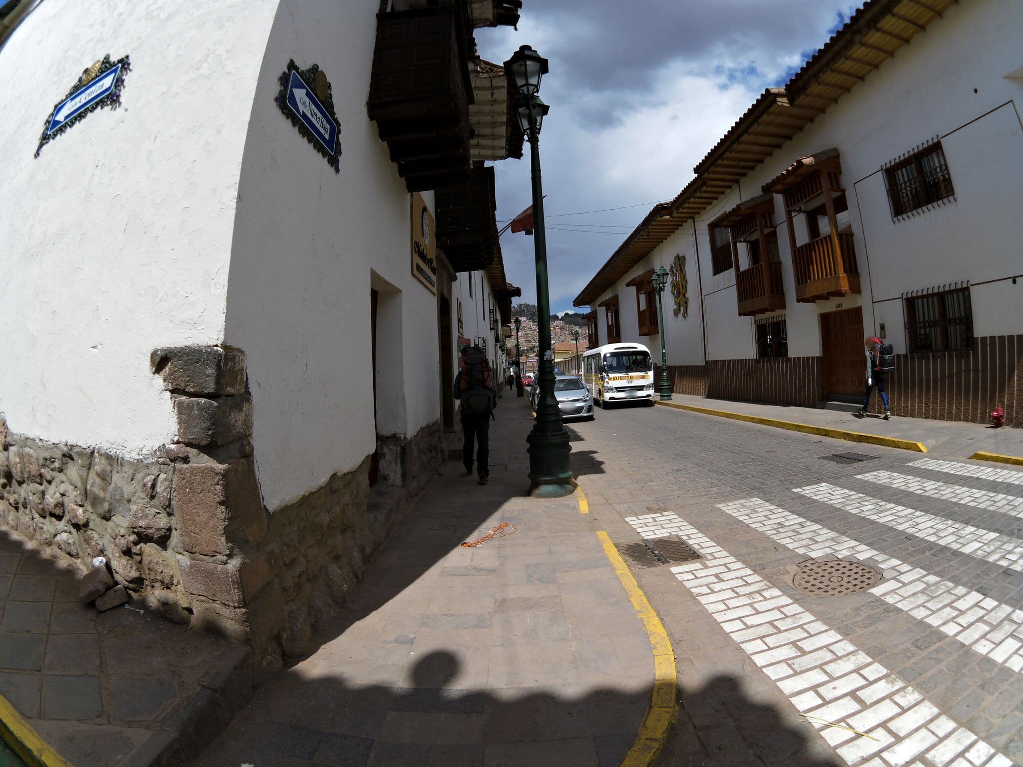 Street view near Marlon's House, Santiago