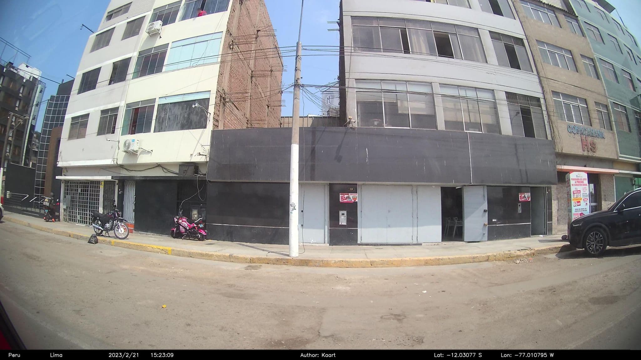 Street view near Copacabana HS, Lima — © kaart_2 (CC BY-SA · Mapillary)