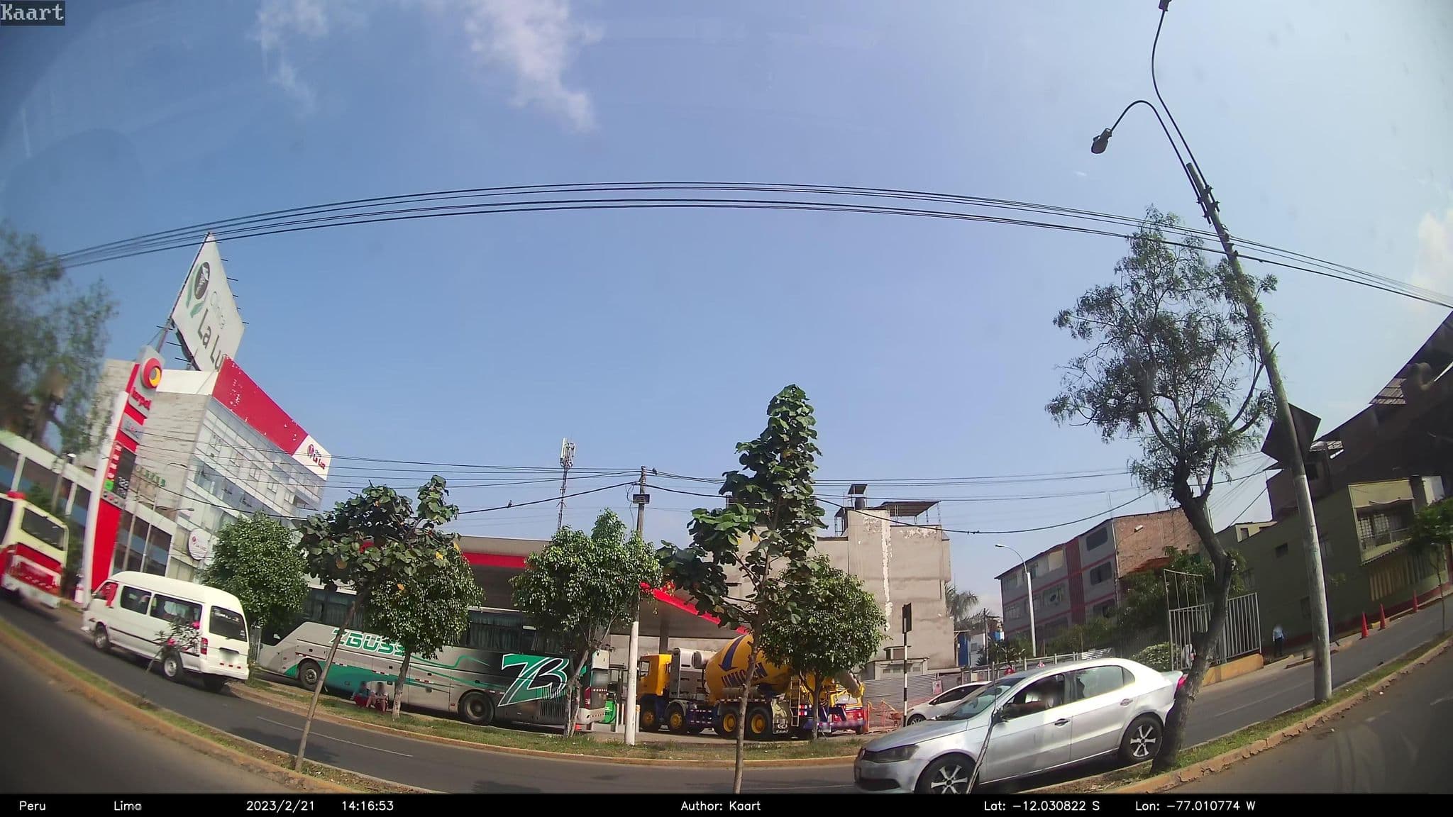 Street view near Camino Hostal, Lima — © kaart_2 (CC BY-SA · Mapillary)
