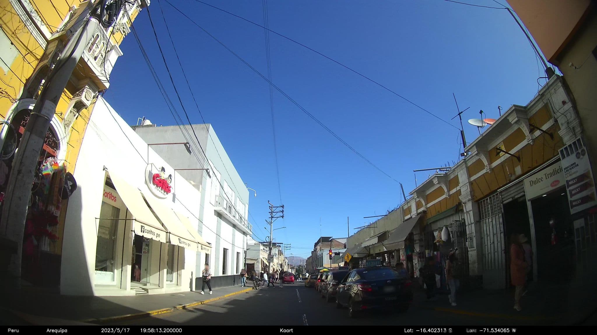 Street view near La Casa de Ade, Arequipa — © kaart_2 (CC BY-SA · Mapillary)