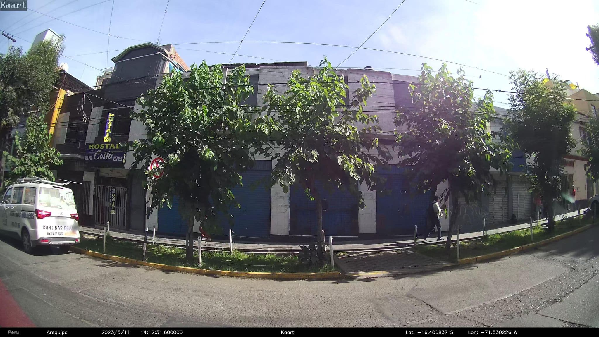 Street view near La pasada del corregidor, Arequipa